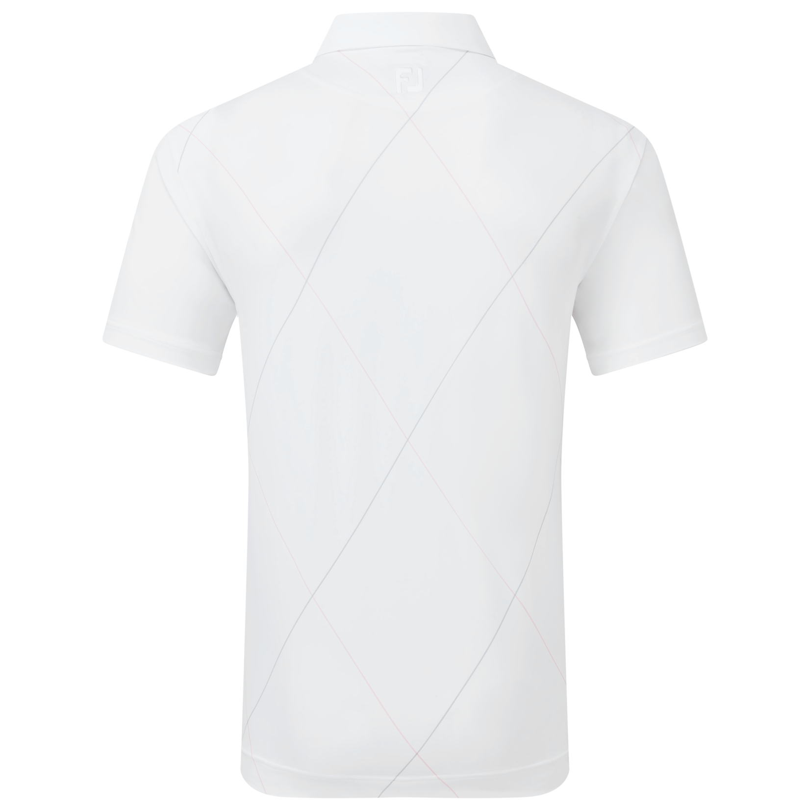 Footjoy Footjoy Raker Print  Lisle Polo - White