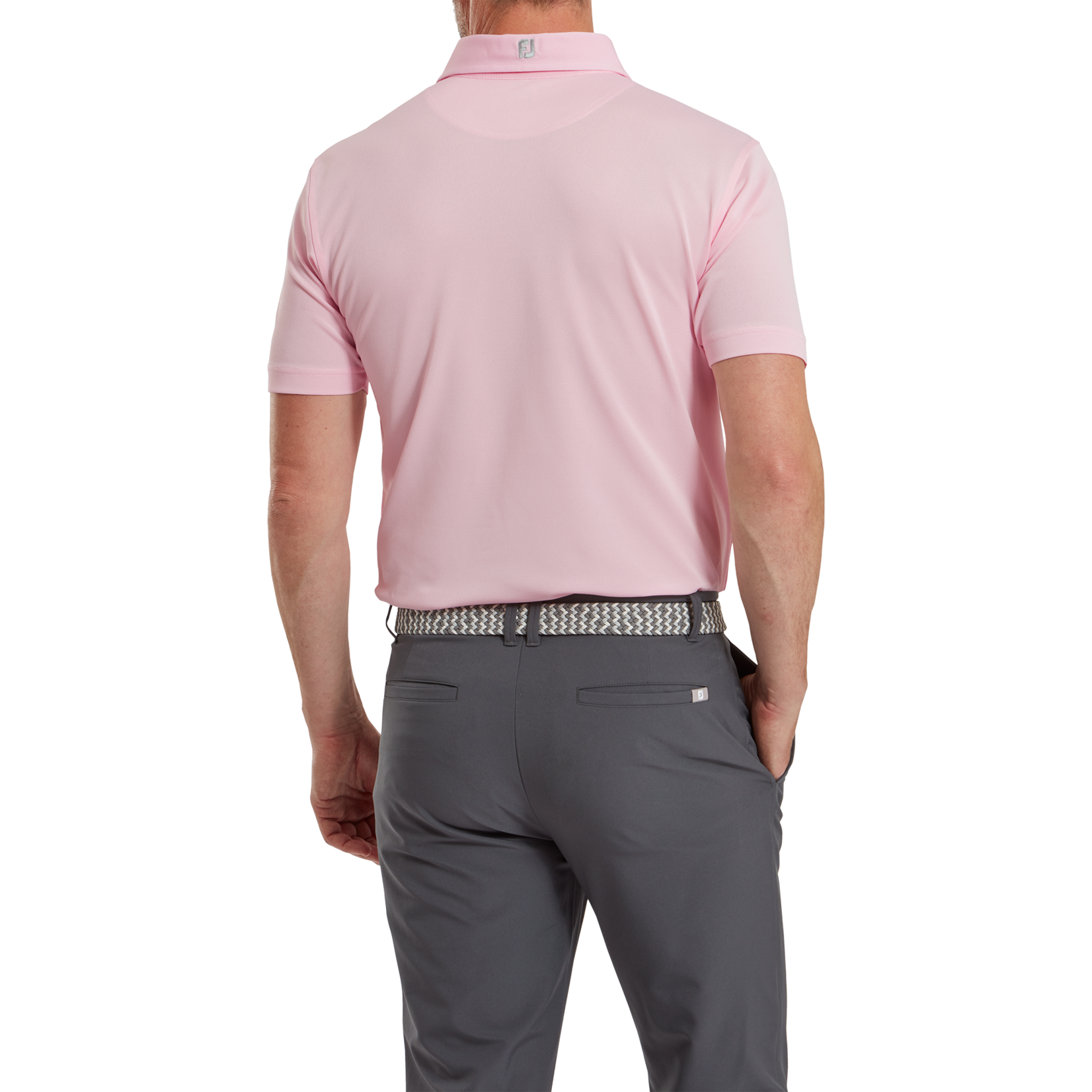 Footjoy Footjoy Stretch Pique Solid Polo - Light Pink