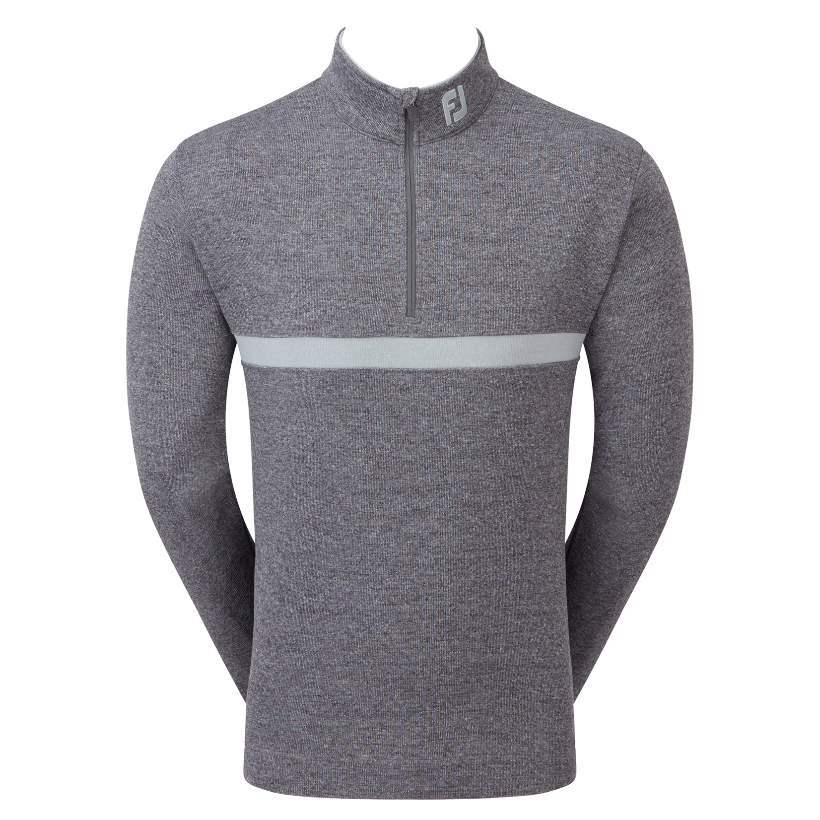 Footjoy Footjoy Inset Stripe Chill-Out - Heather Gravel/Heather Grey Cliff