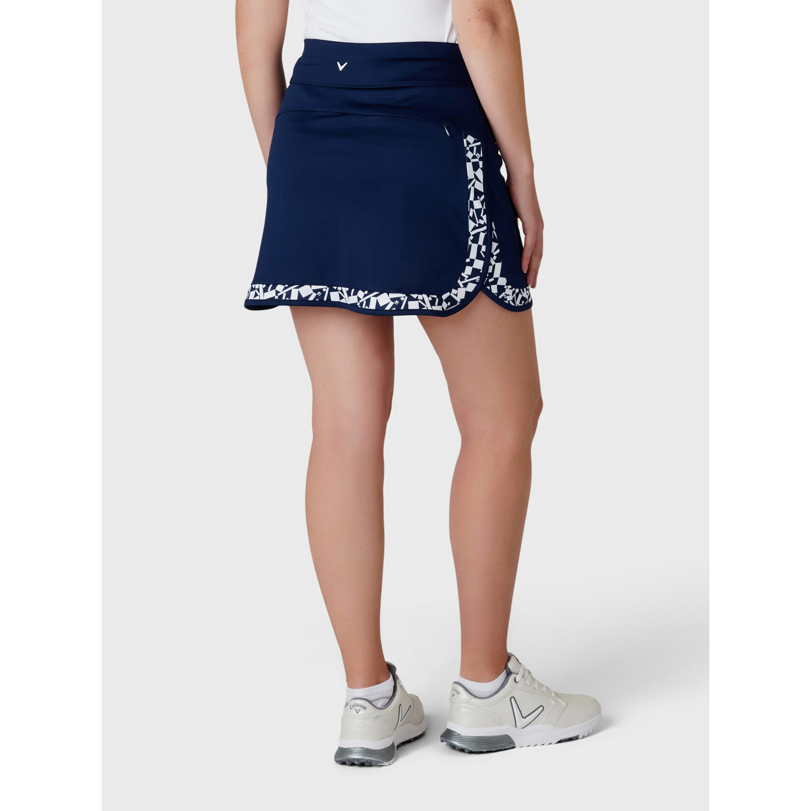 Callaway Callaway 17" Two Tone Geo Blocked Skort - Navy/Peacoat