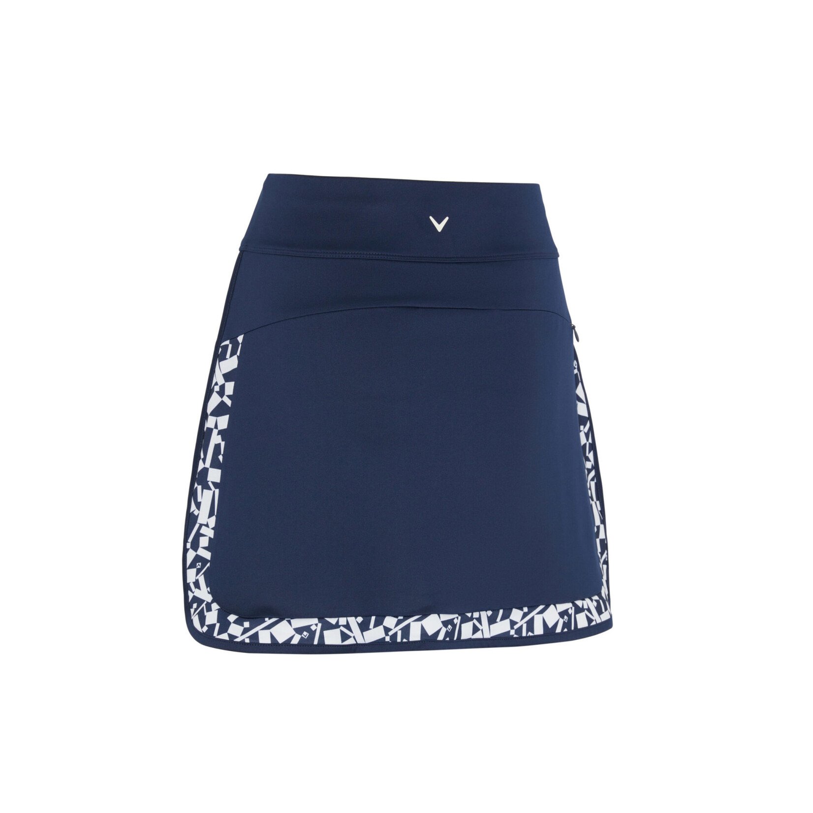 Callaway Callaway 17" Two Tone Geo Blocked Skort - Navy/Peacoat