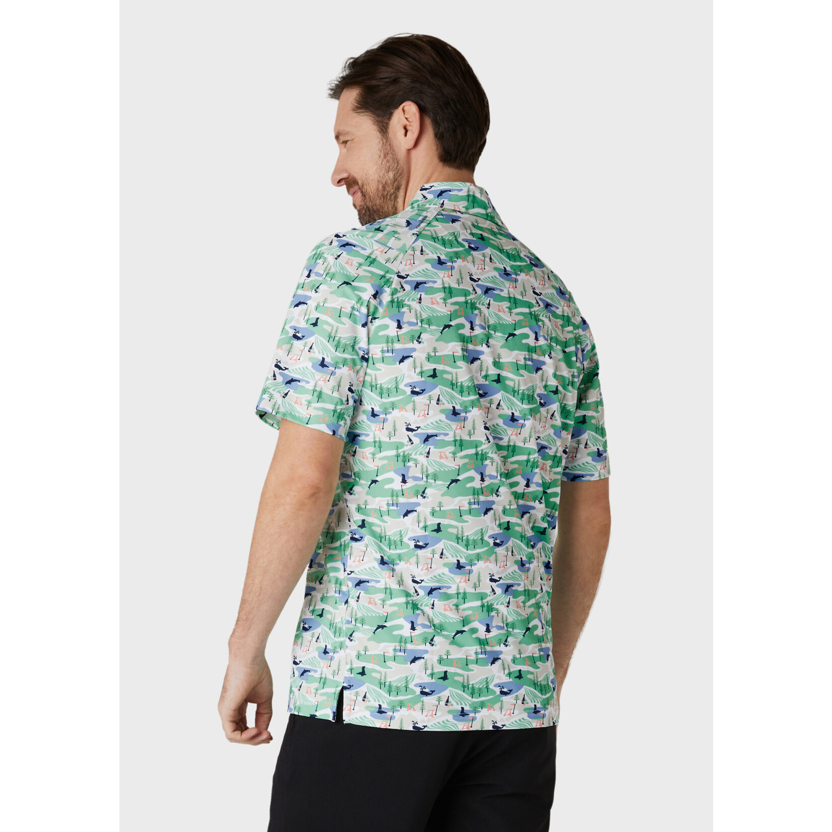 Callaway Callaway All Over Abstract Coastal - Bright White