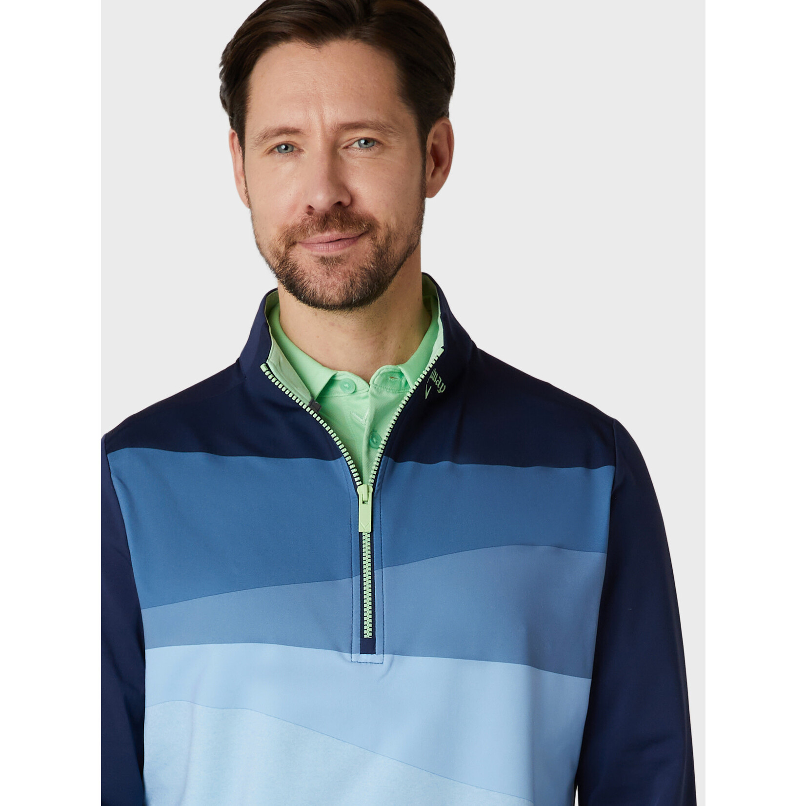 Callaway Callaway Long Sleeve 1/4 Zip - Peacoat