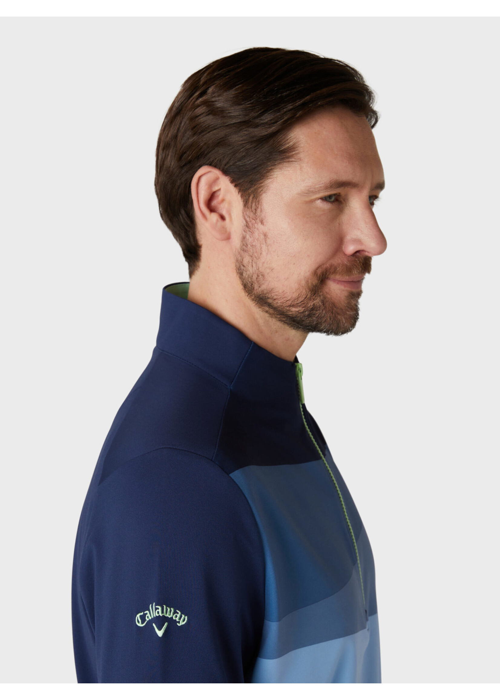 Callaway Callaway Long Sleeve 1/4 Zip - Peacoat