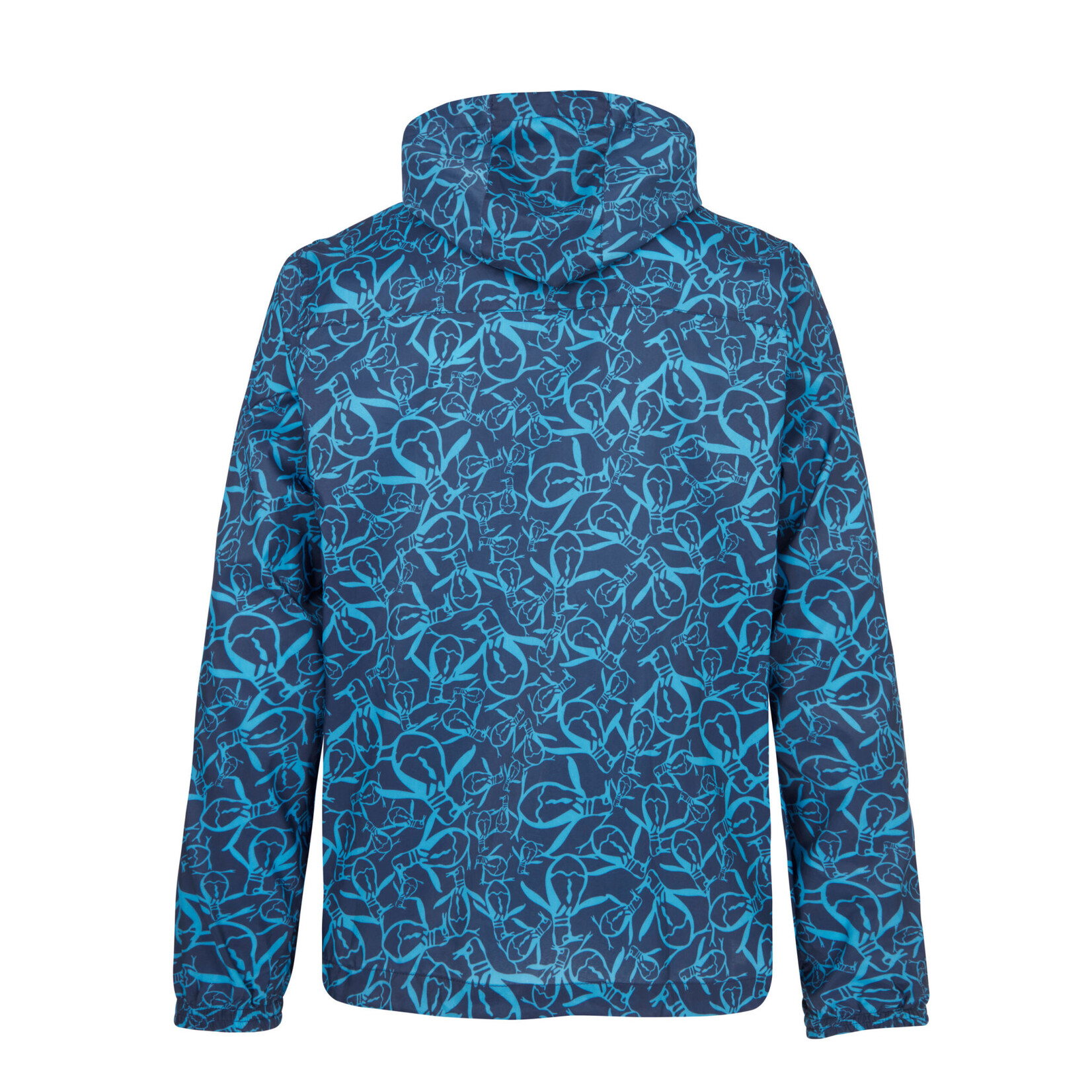 Original Penguin Original Penguin Trademark Printed Windjacket  - Black Iris