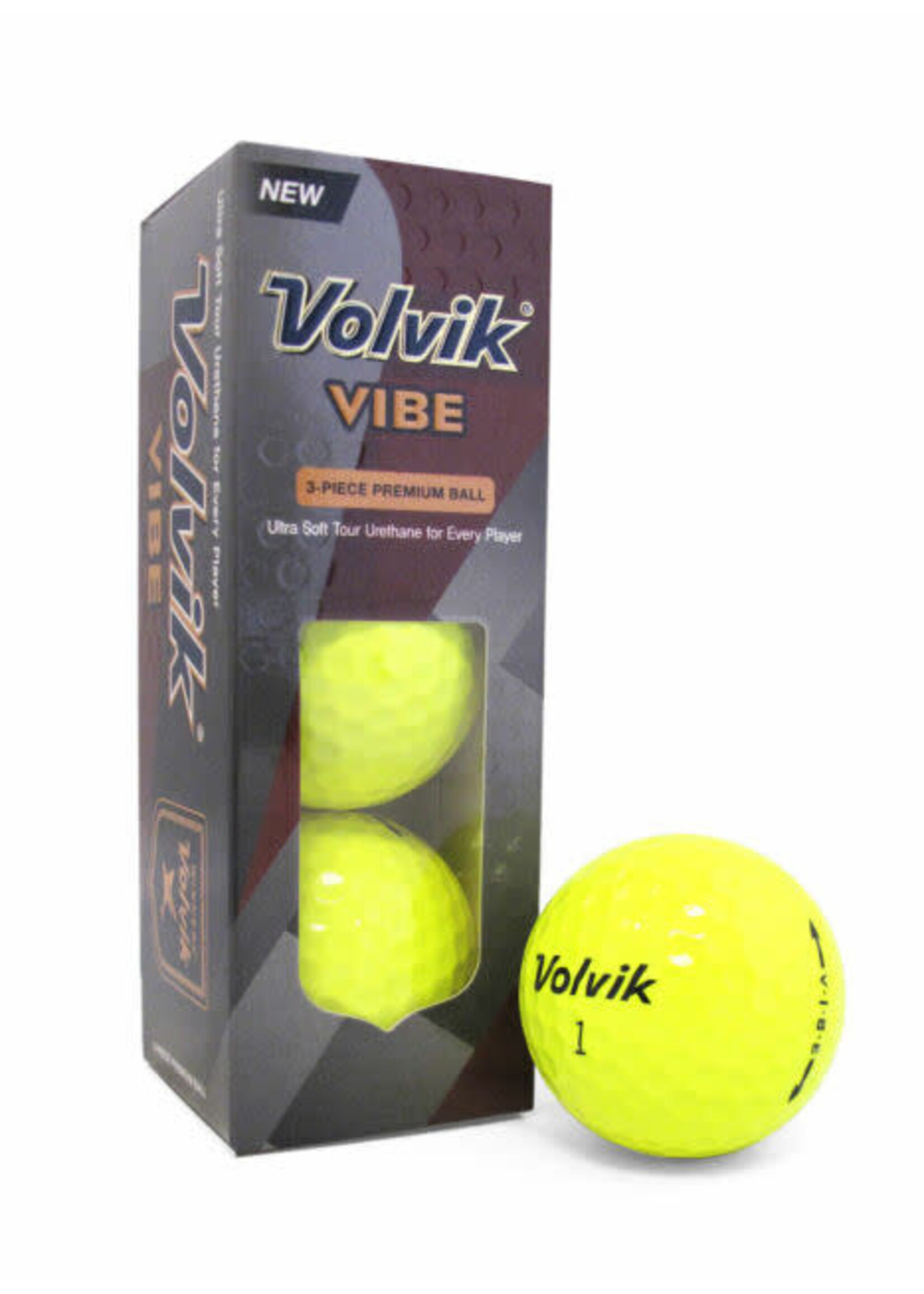 Volvik Volvik VIBE yellow (sleeve)