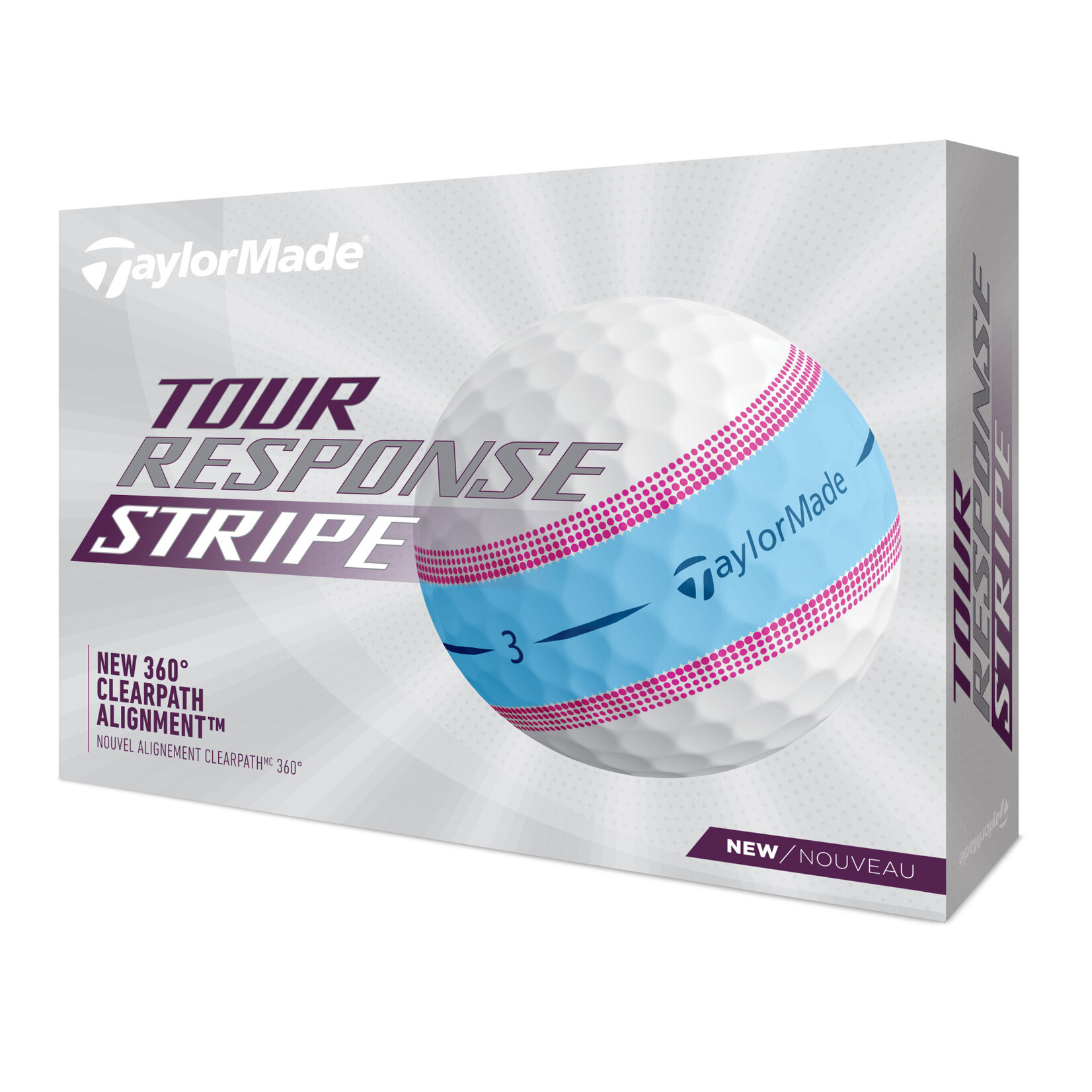 Taylor Made TaylorMade Tour Response - Stripe Blue/Pink