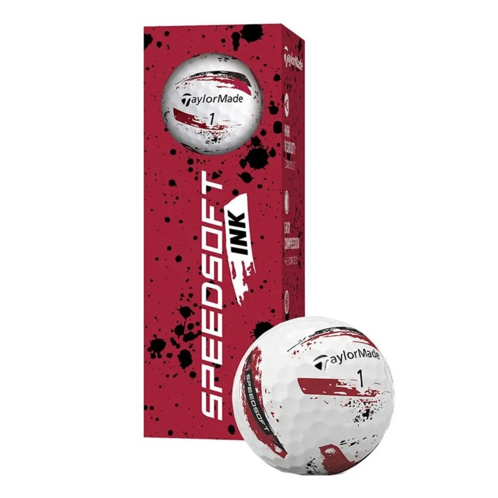 Taylor Made TaylorMade SpeedSoft Ink - Red SLEEVE
