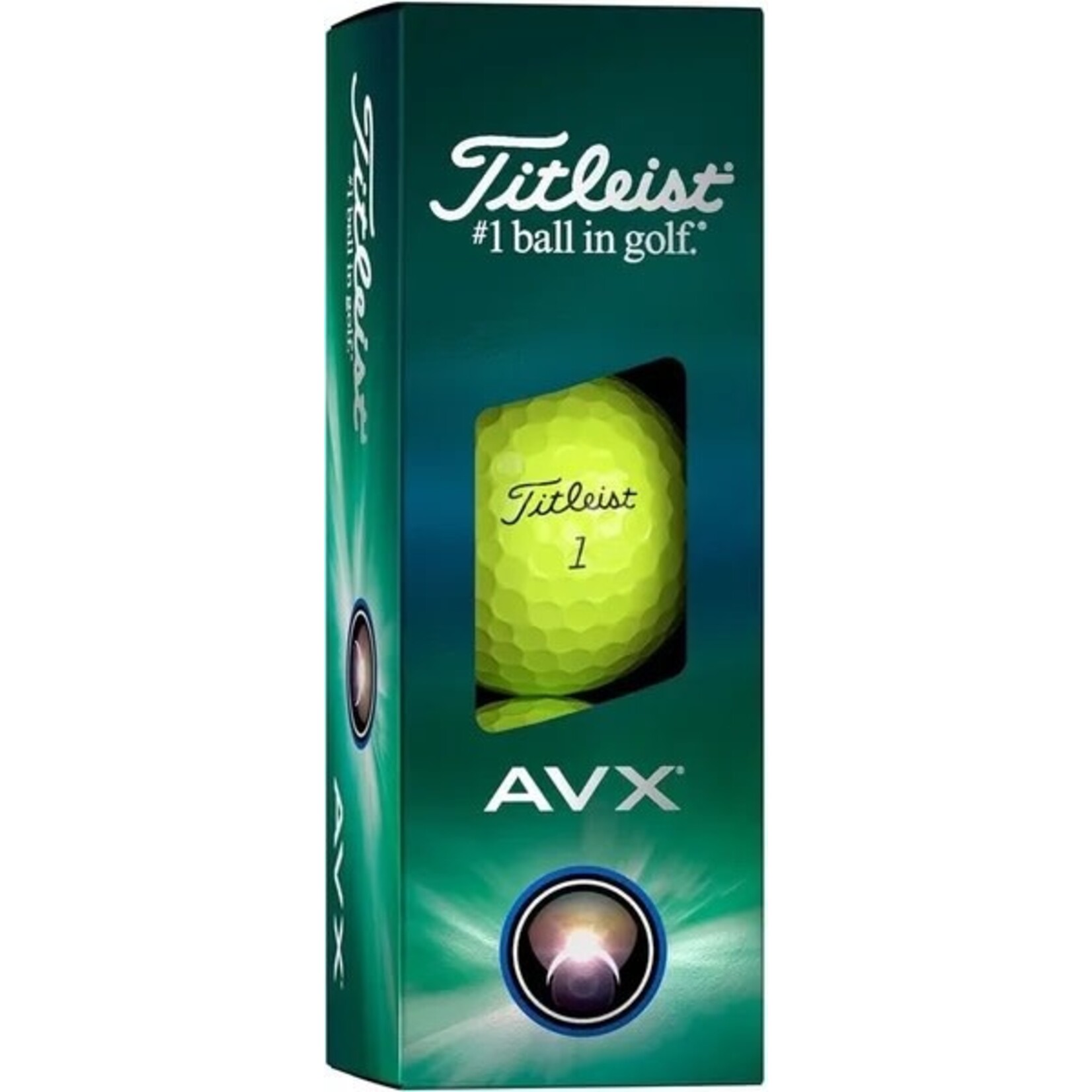 Titleist Titleist AVX sleeve (3 balls) yellow