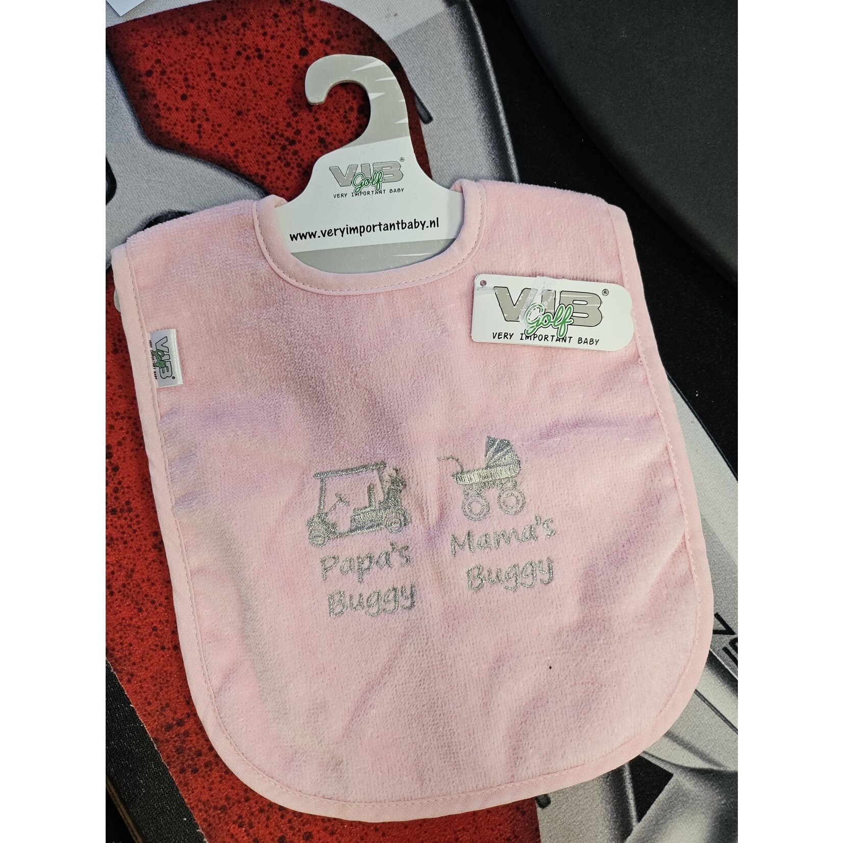 VIB Golf Baby slabbetje - Roze