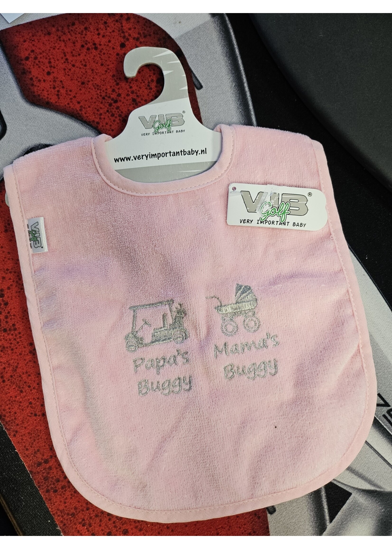 VIB Golf Baby slabbetje - Roze