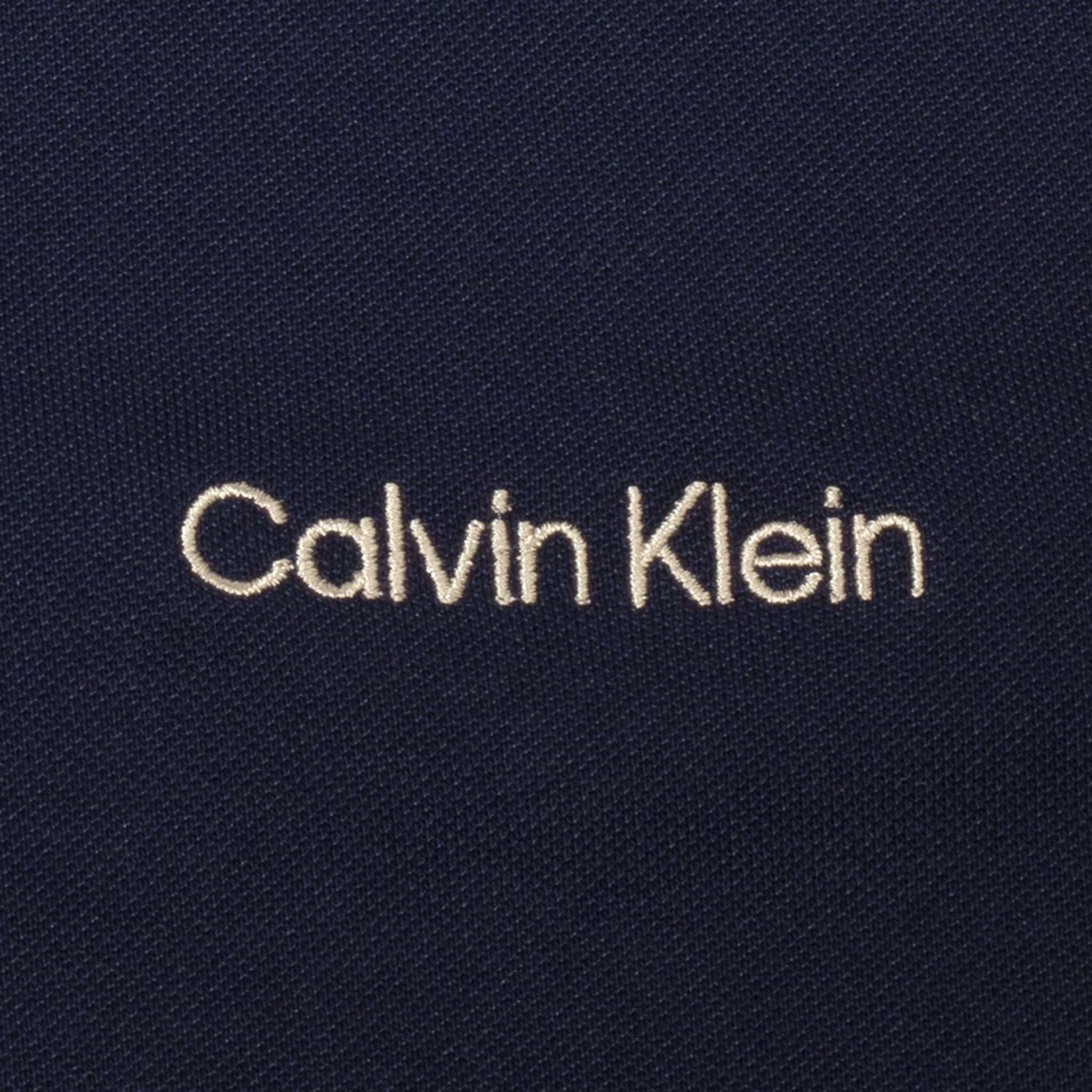 Calvin Klein Calvin Klein Medina Longsleeve Polo - Evening Blue Marl