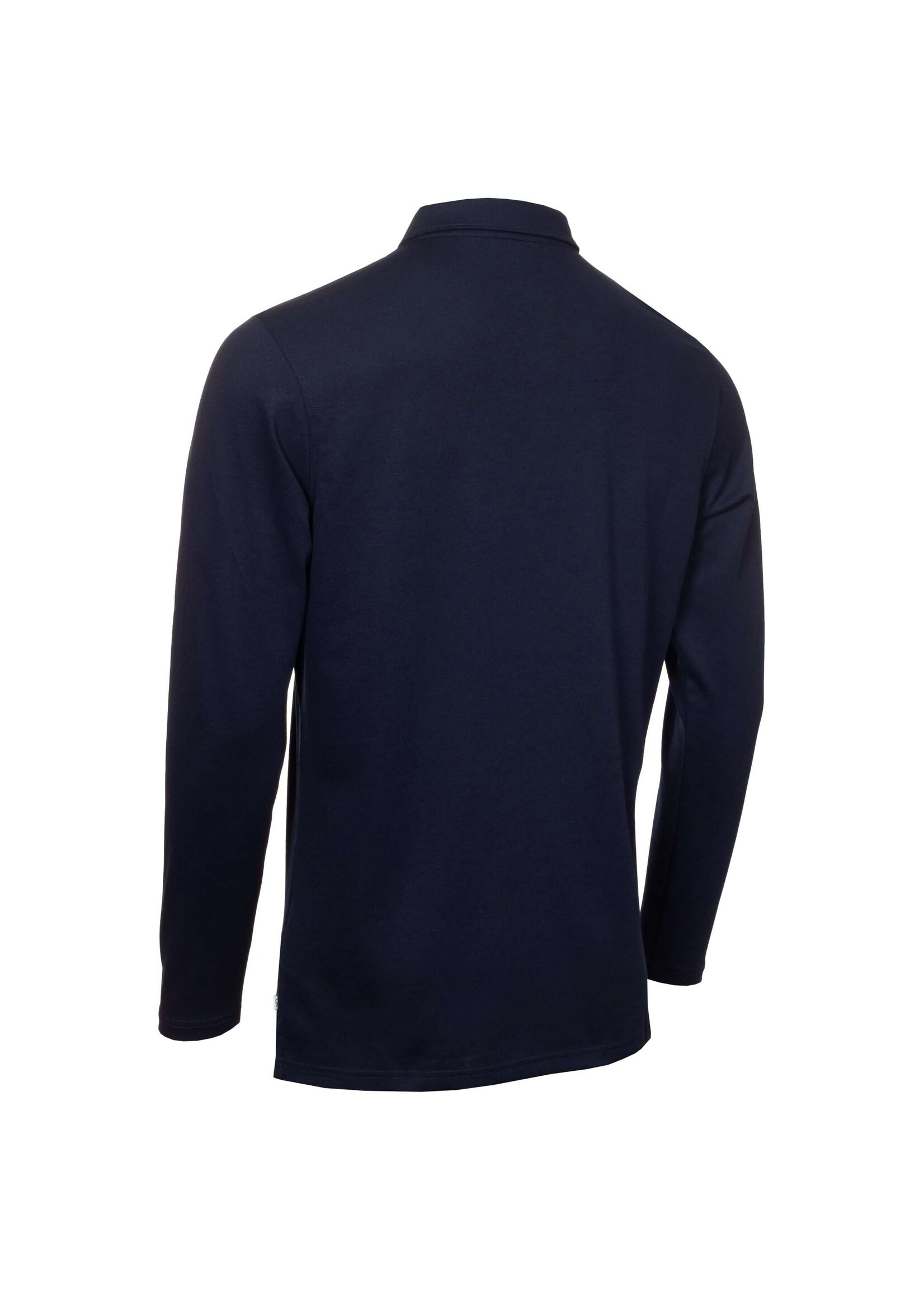 Calvin Klein Calvin Klein Medina Longsleeve Polo - Evening Blue Marl