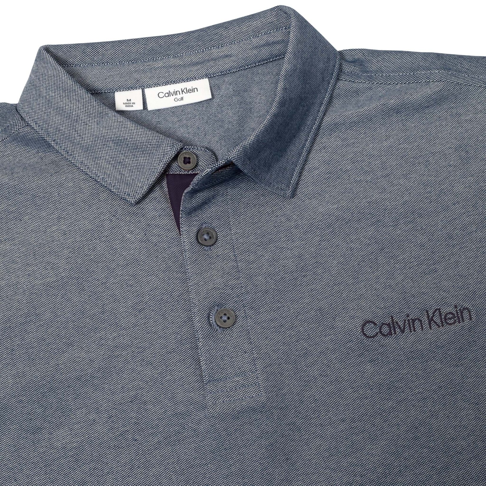 Calvin Klein Calvin Klein Medina Longsleeve Polo - Sand Marl