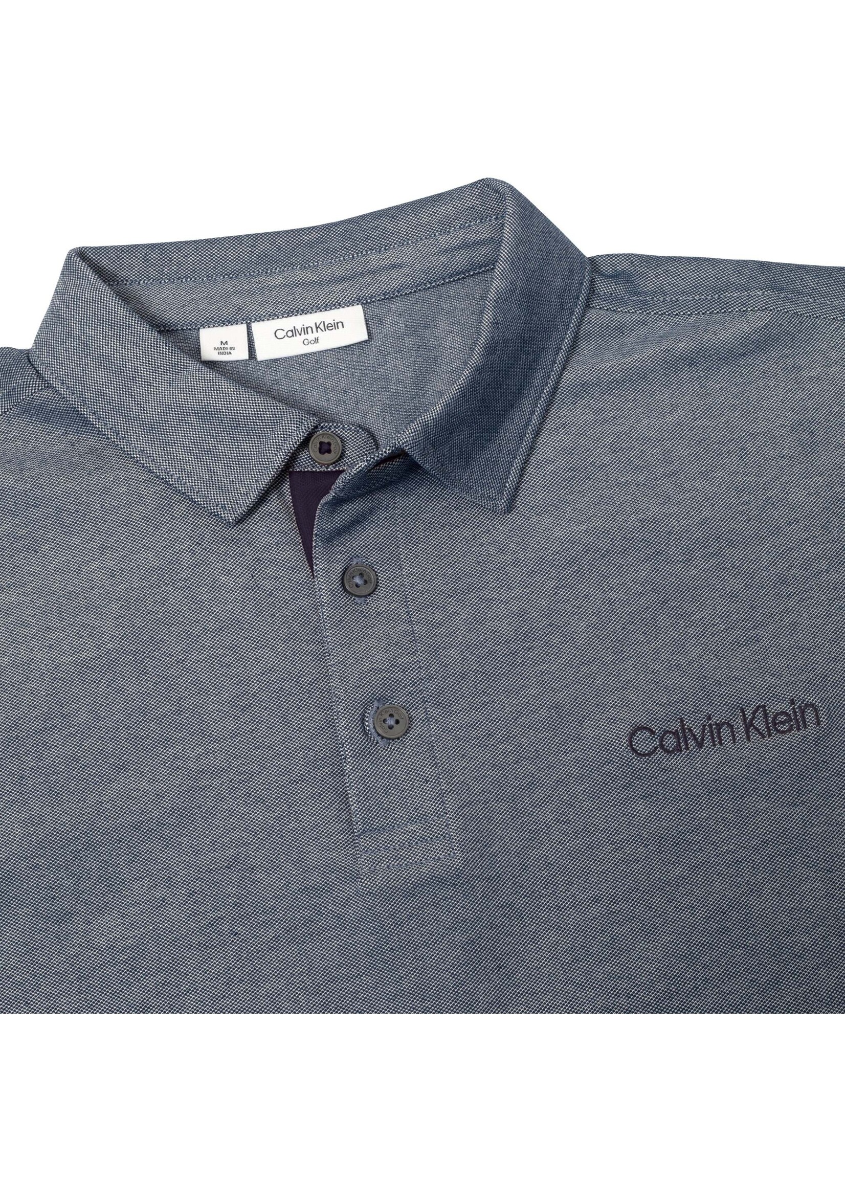 Calvin Klein Calvin Klein Medina Longsleeve Polo - Sand Marl