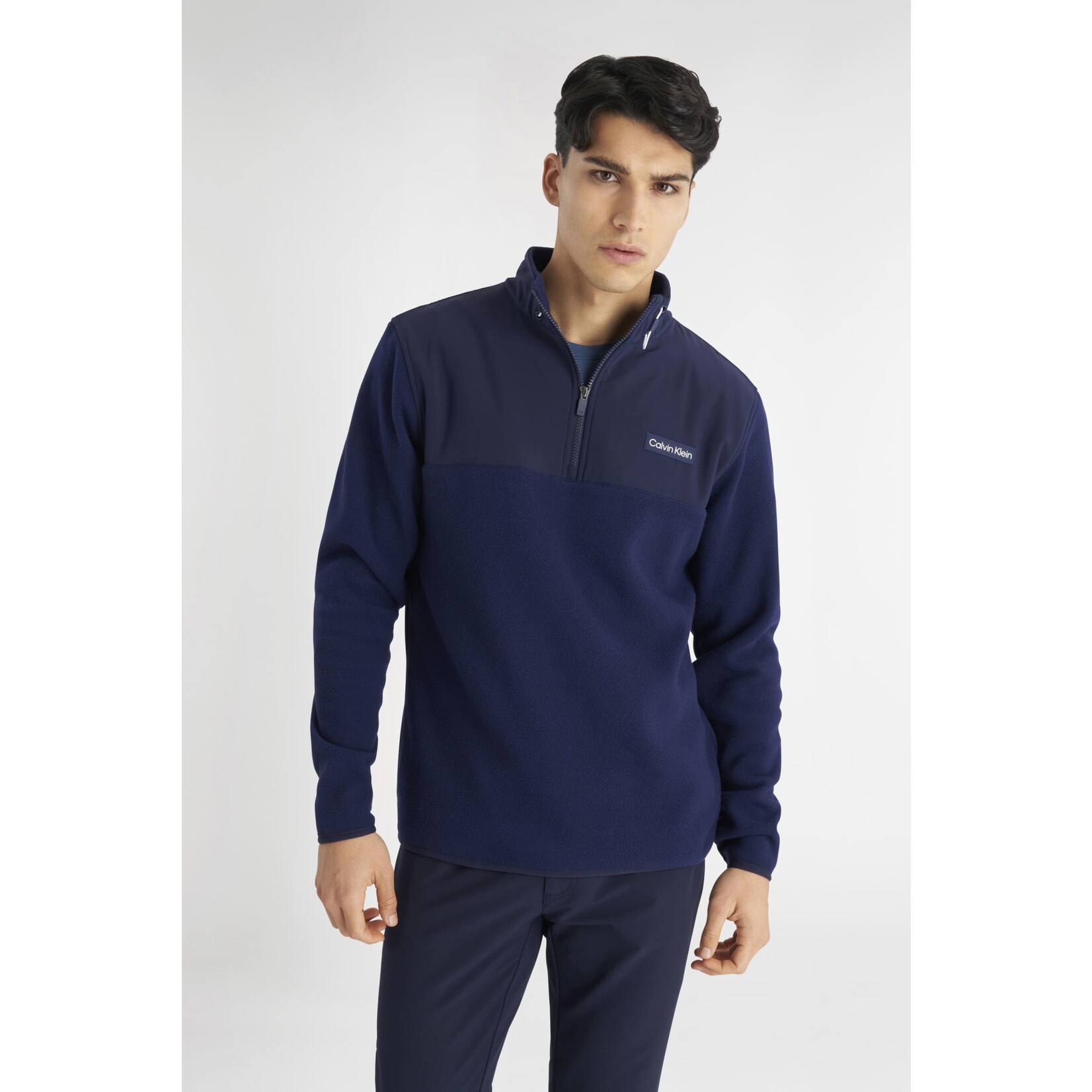 Calvin Klein Calvin Klein Hybrid Polar Fleece - Evening Blue