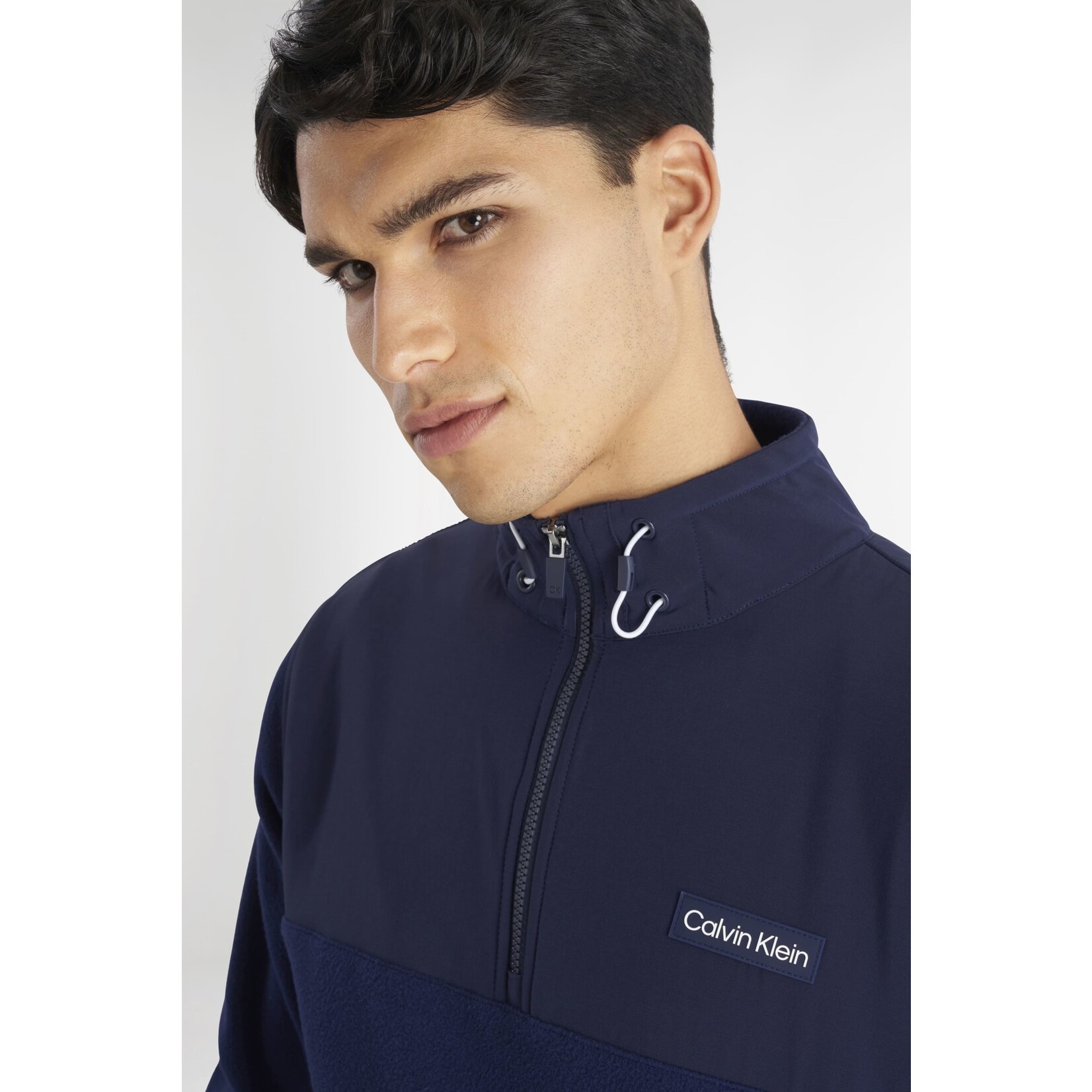 Calvin Klein Calvin Klein Hybrid Polar Fleece - Evening Blue