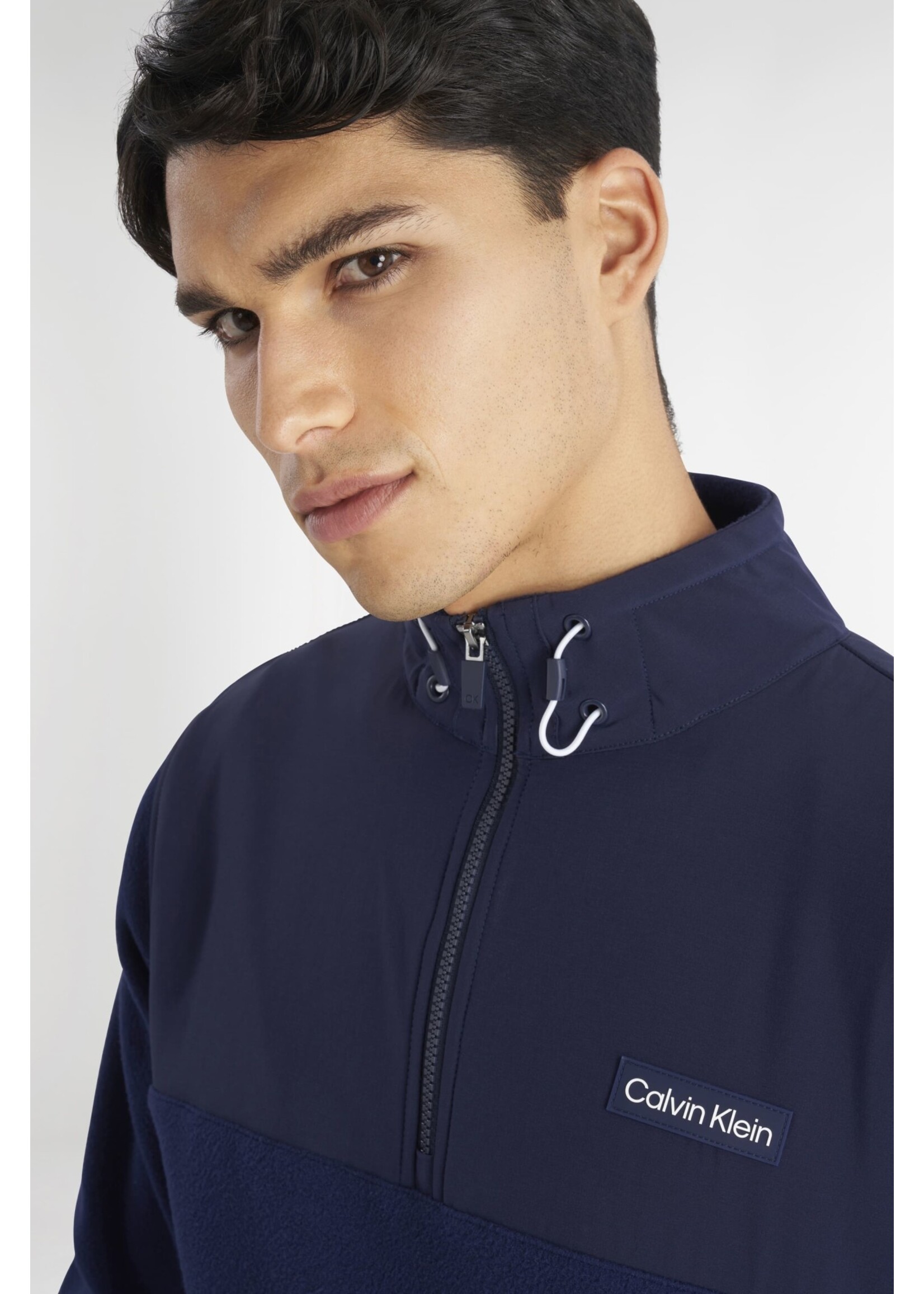 Calvin Klein Calvin Klein Hybrid Polar Fleece - Evening Blue