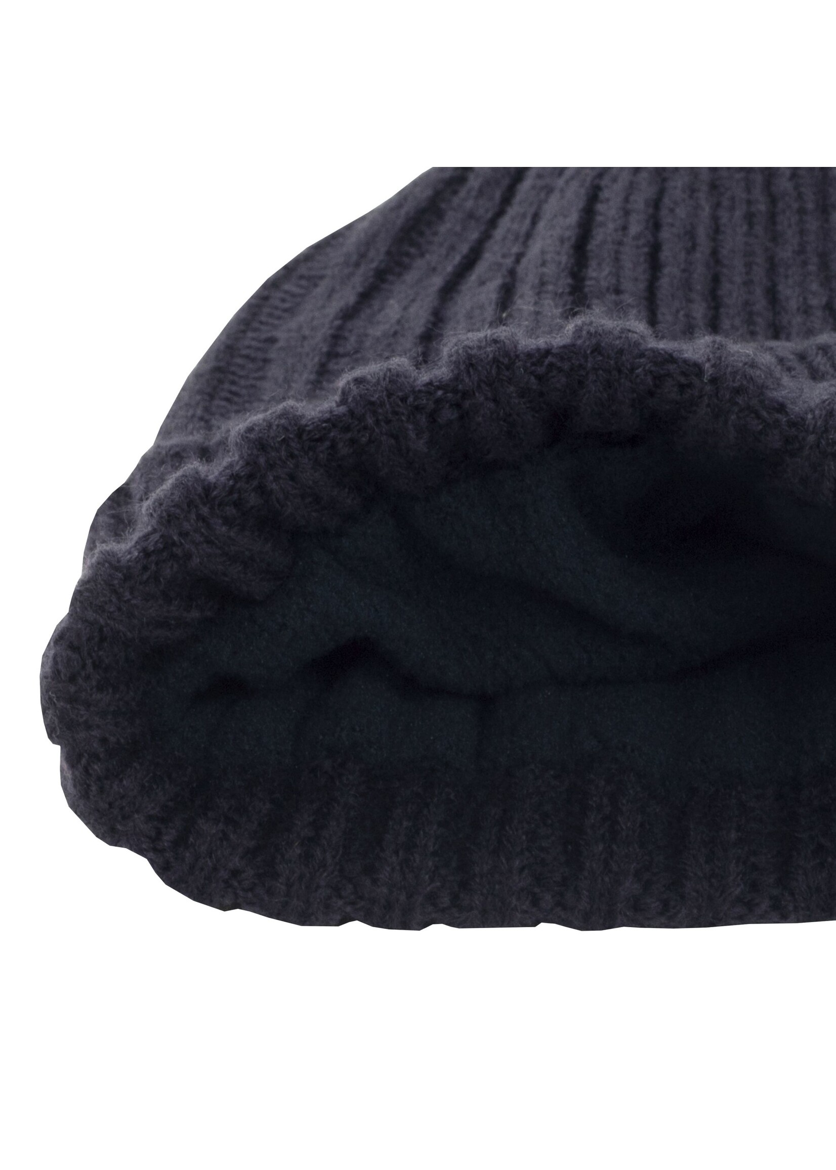 Calvin Klein Calvin Klein Ribbed Knit Beanie HD Embroided - Evening Blue
