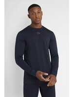 Calvin Klein Calvin Klein Baselayer with CK Chest Print - Navy