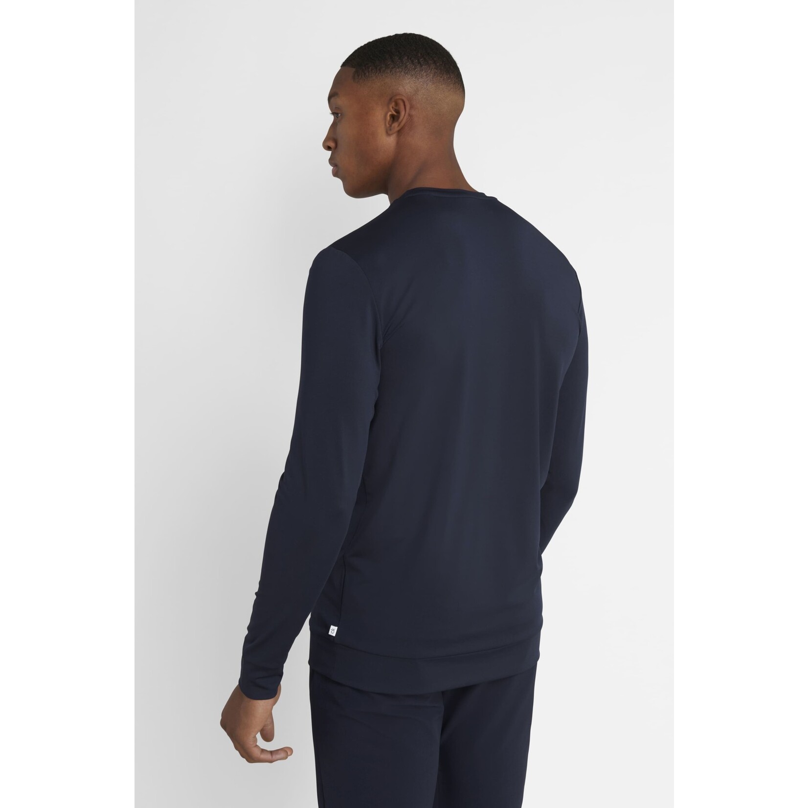 Calvin Klein Calvin Klein Baselayer with CK Chest Print - Navy