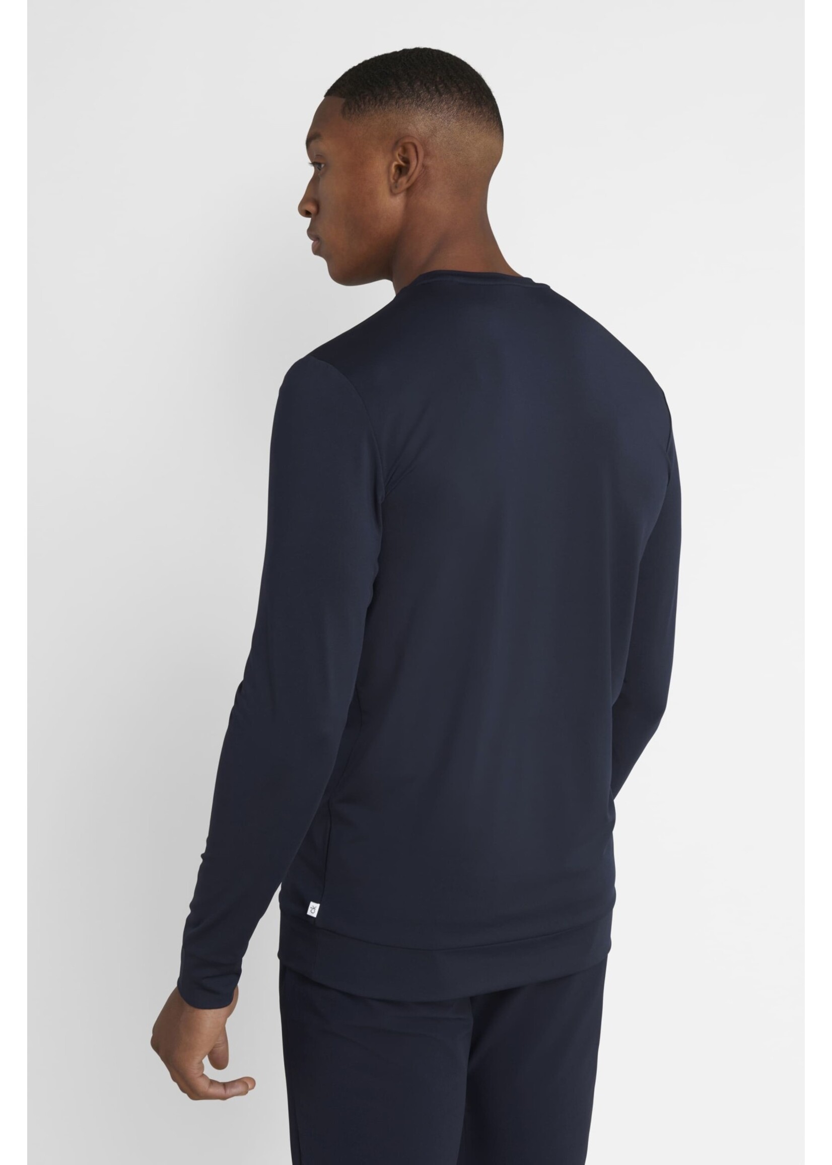 Calvin Klein Calvin Klein Baselayer with CK Chest Print - Navy