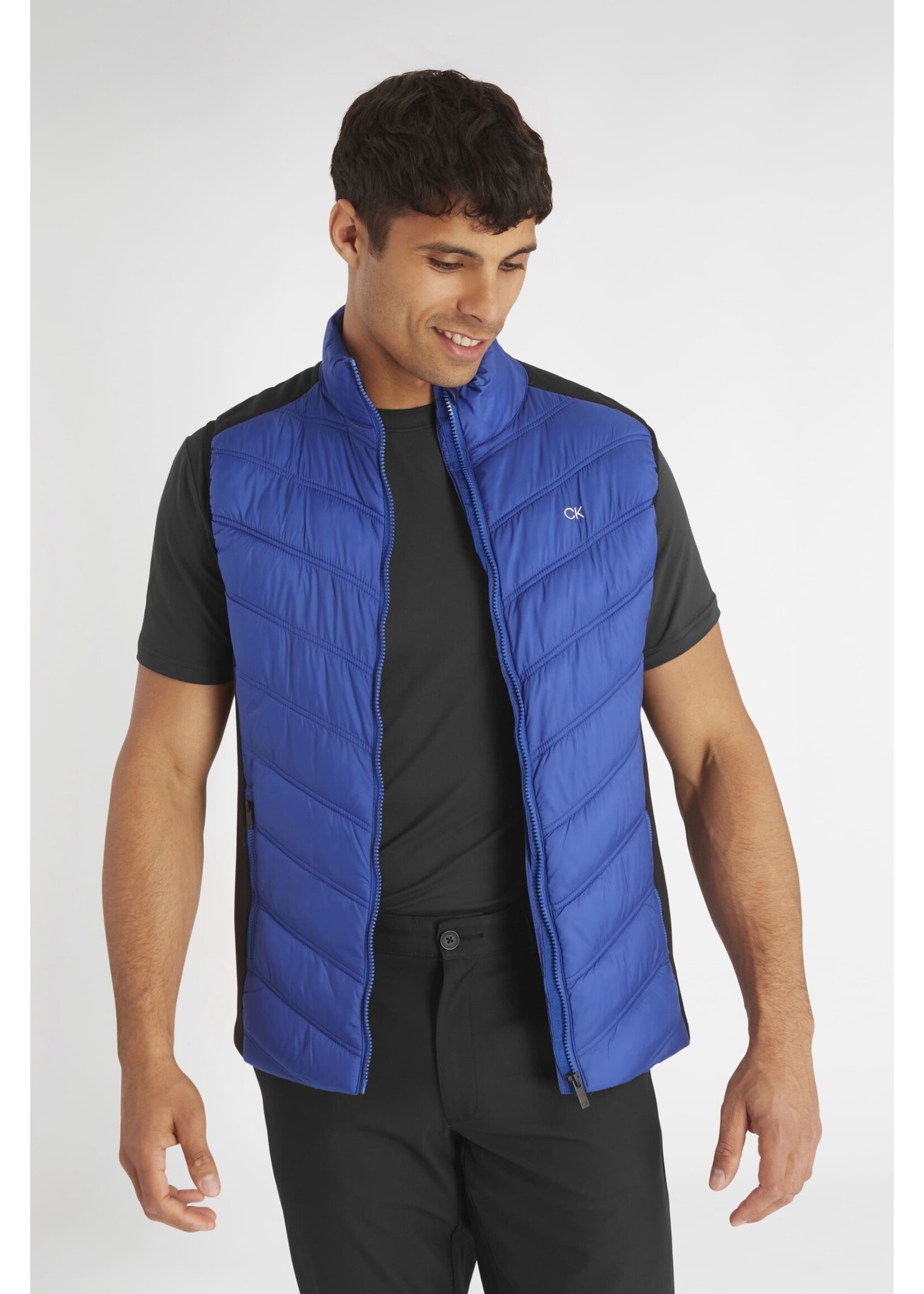 Calvin Klein Calvin Klein Frontera Hybrid Gilet - Royal