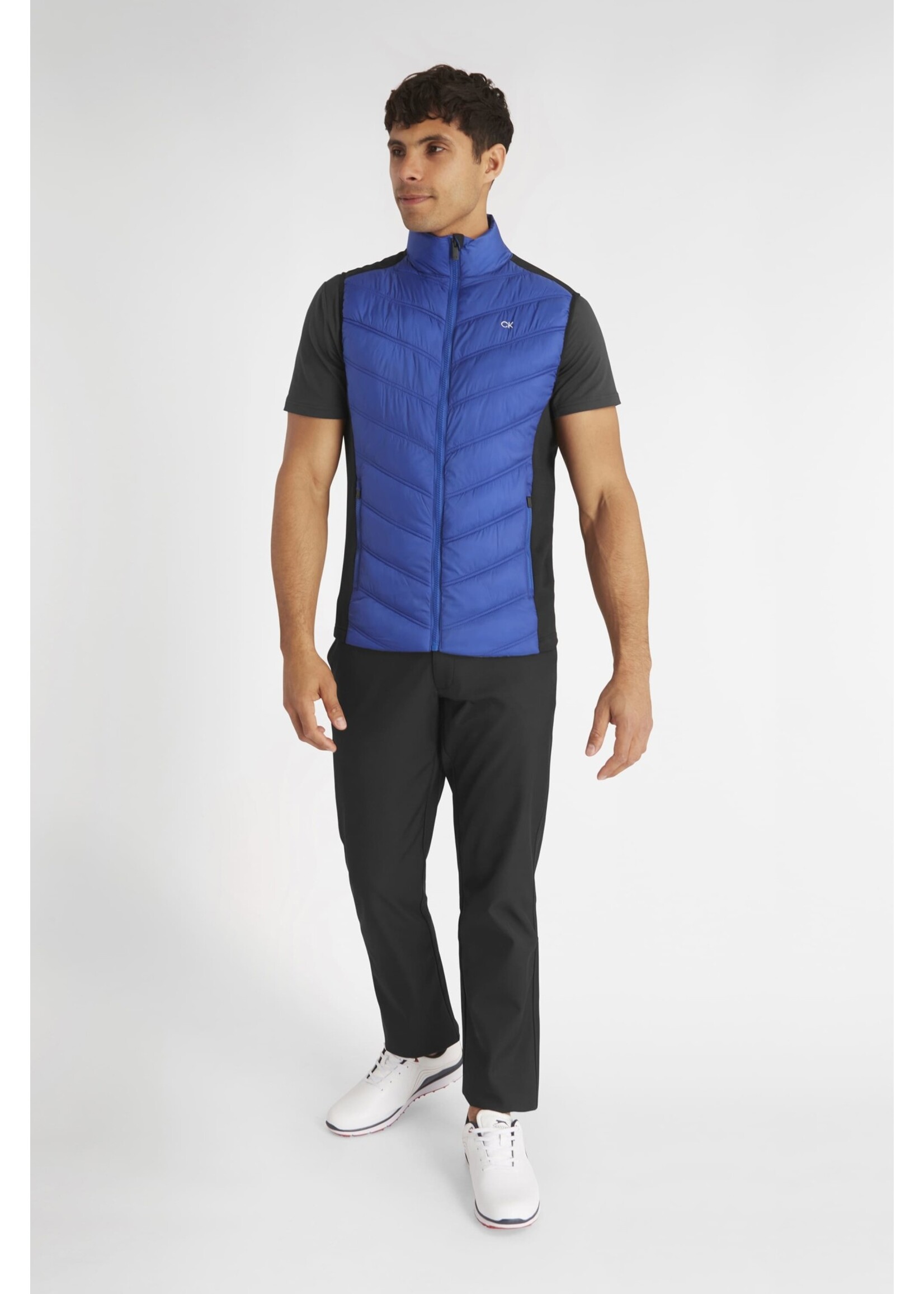 Calvin Klein Calvin Klein Frontera Hybrid Gilet - Royal