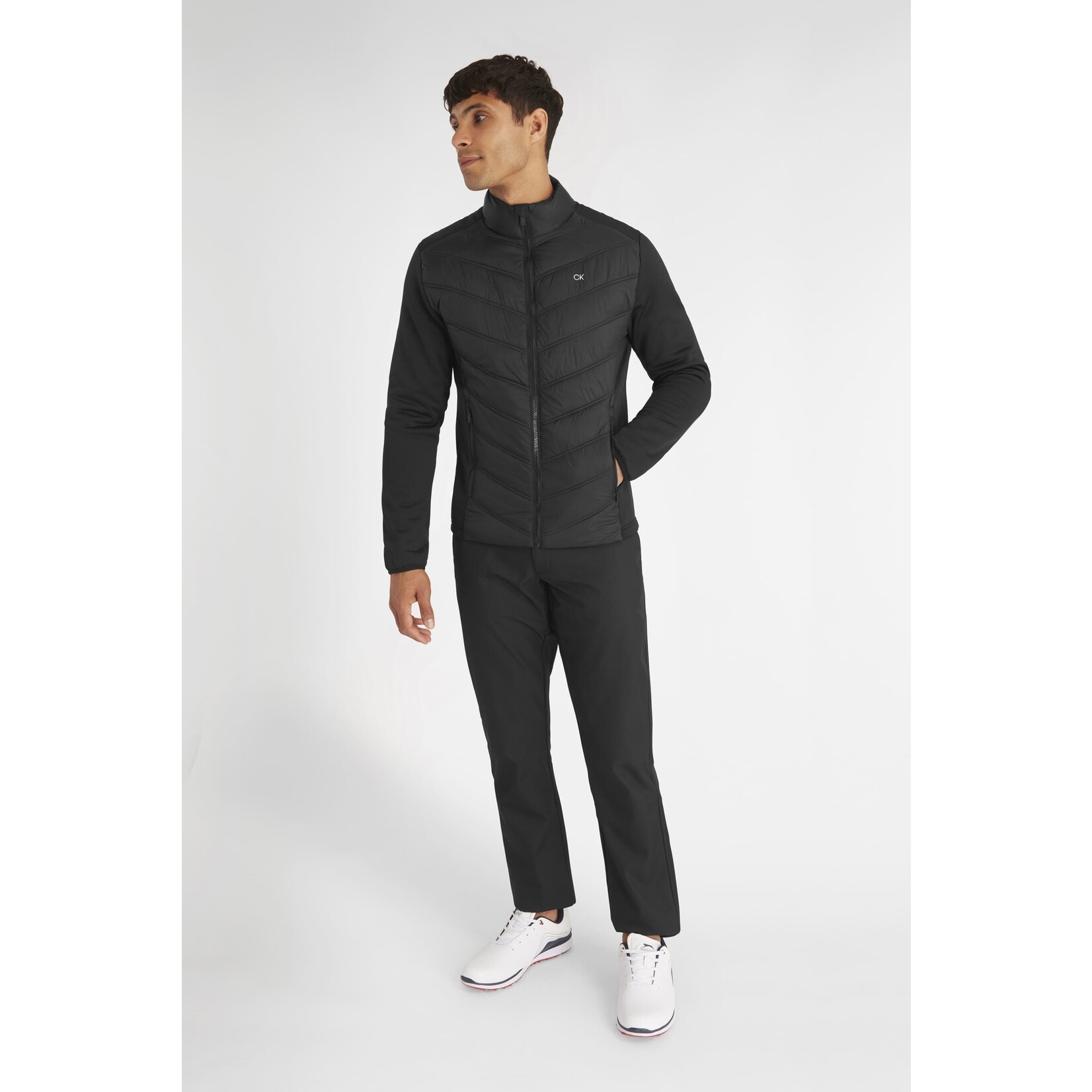 Calvin Klein Calvin Klein Frontera Hybrid Jacket - Black