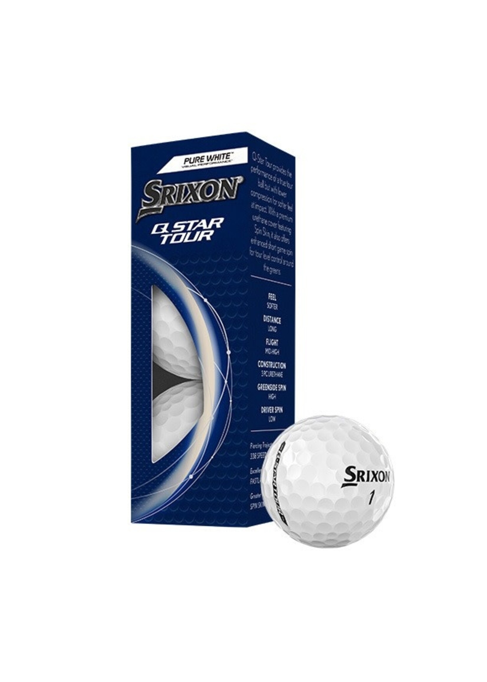 Srixon Srixon Q-star Tour - White - sleeve