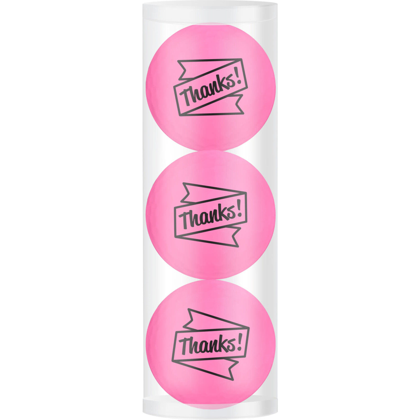 Legend Giftset 3 balls - Thanks - Pink