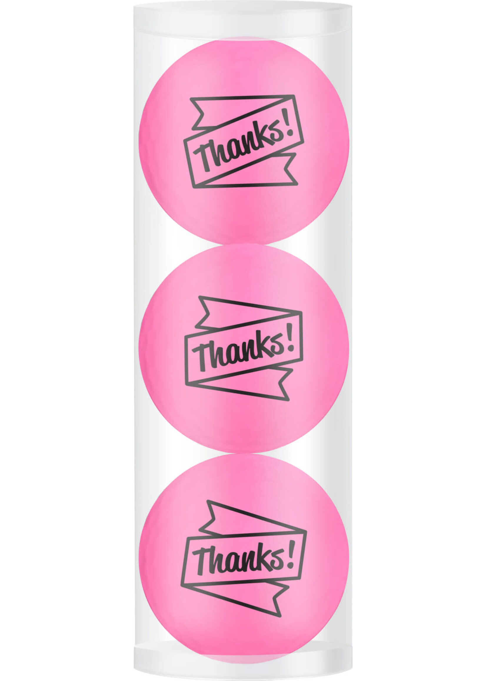 Legend Giftset 3 balls - Thanks - Pink