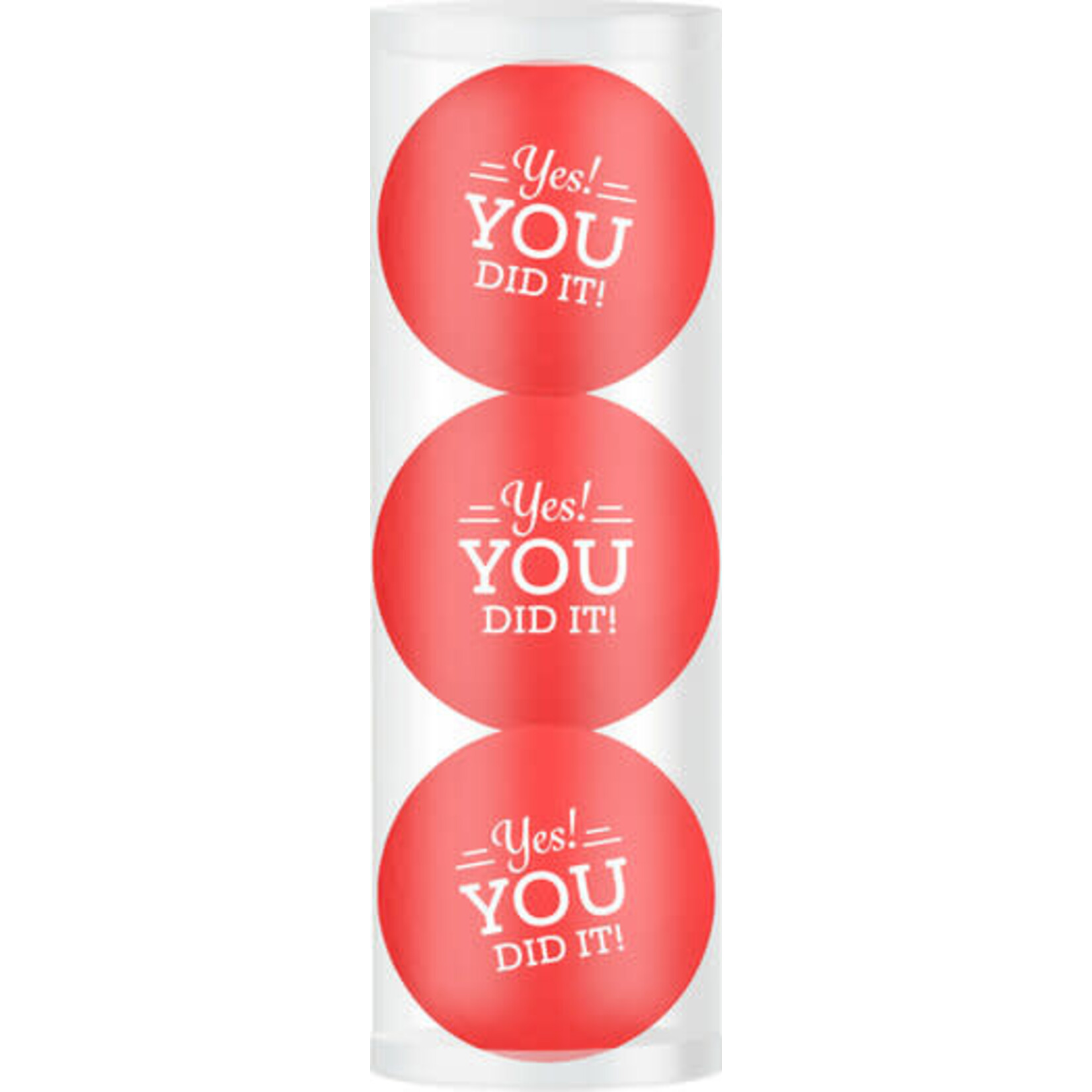 Legend Giftset 3 balls - Yes You Did It - Red
