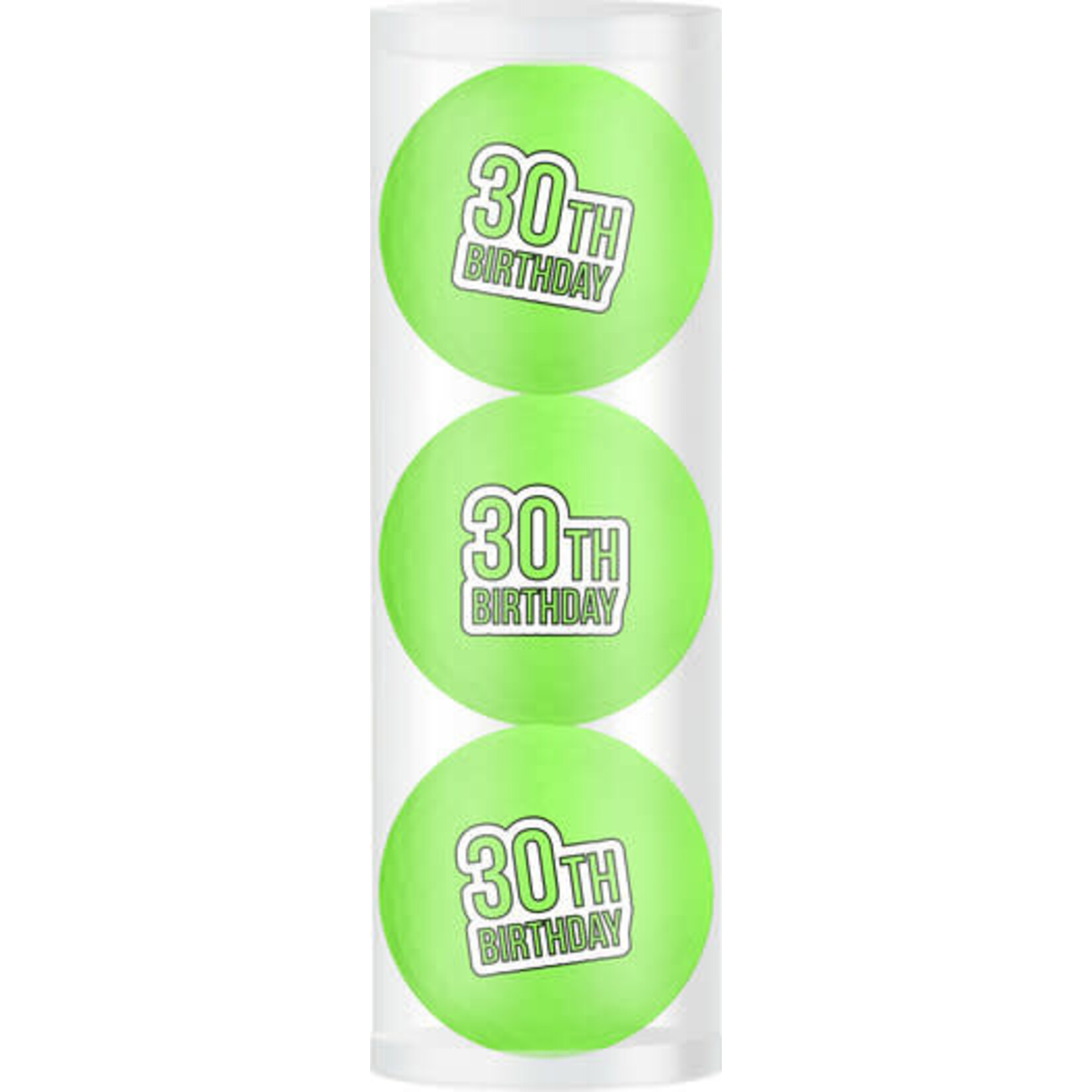 Legend Giftset 3 balls - 30th Birthday - Green