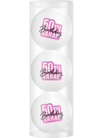 Legend Giftset 3 balls - Sarah 50th Birthday