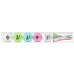 Legend Giftset 5 balls & tee's - Thank You - Mix