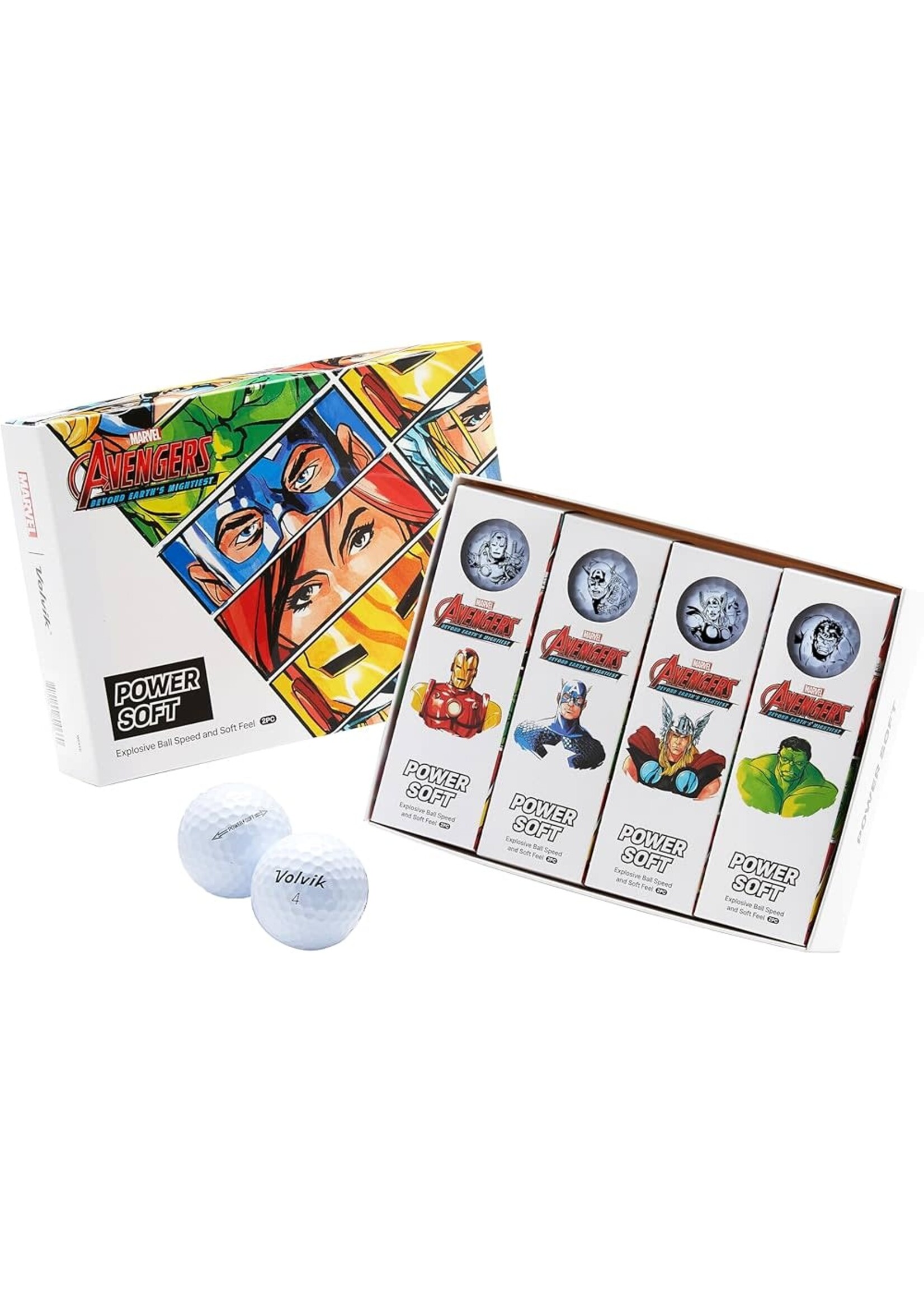 Volvik Volvik Powersoft Marvel - dozijn