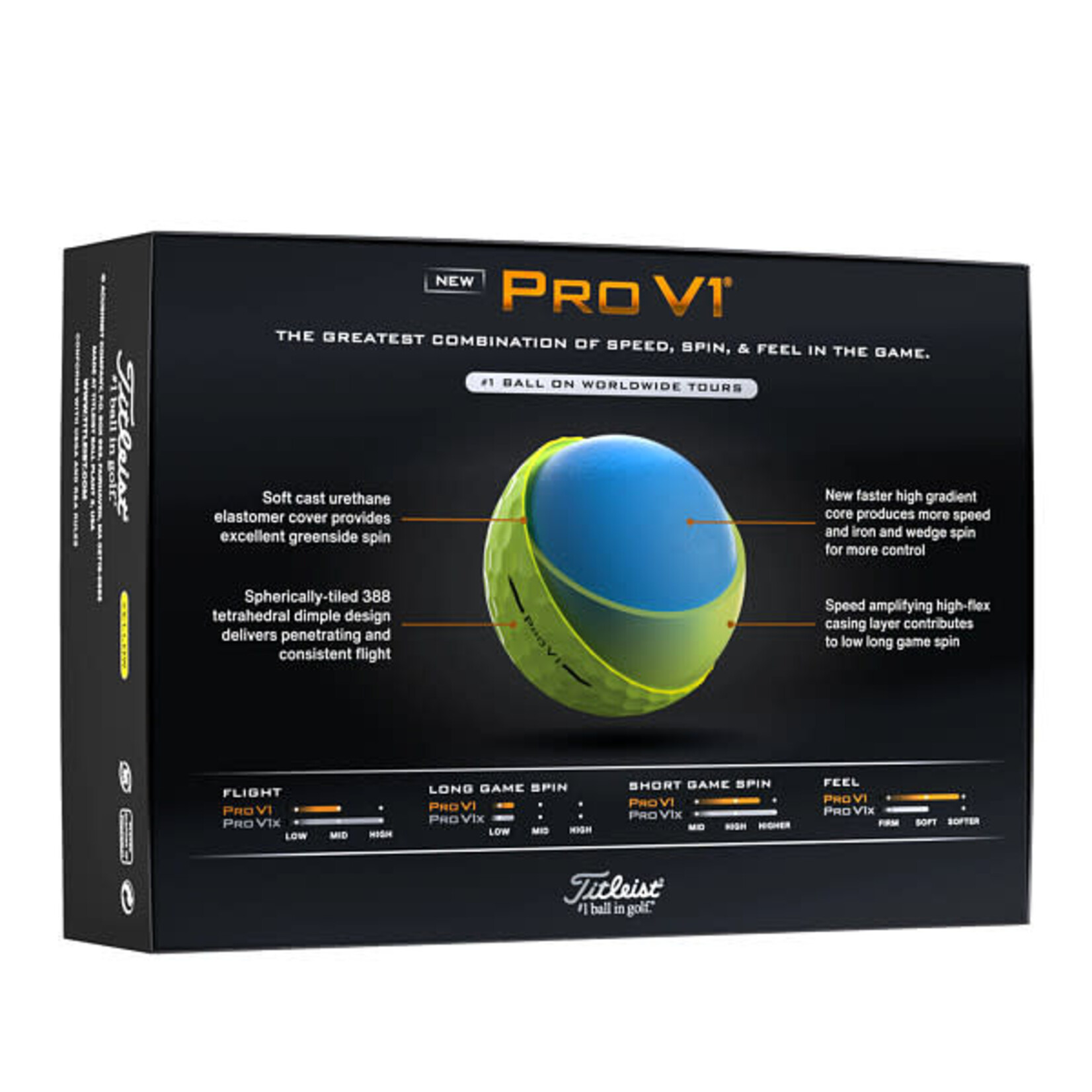 Titleist Titleist Pro V1 - Yellow