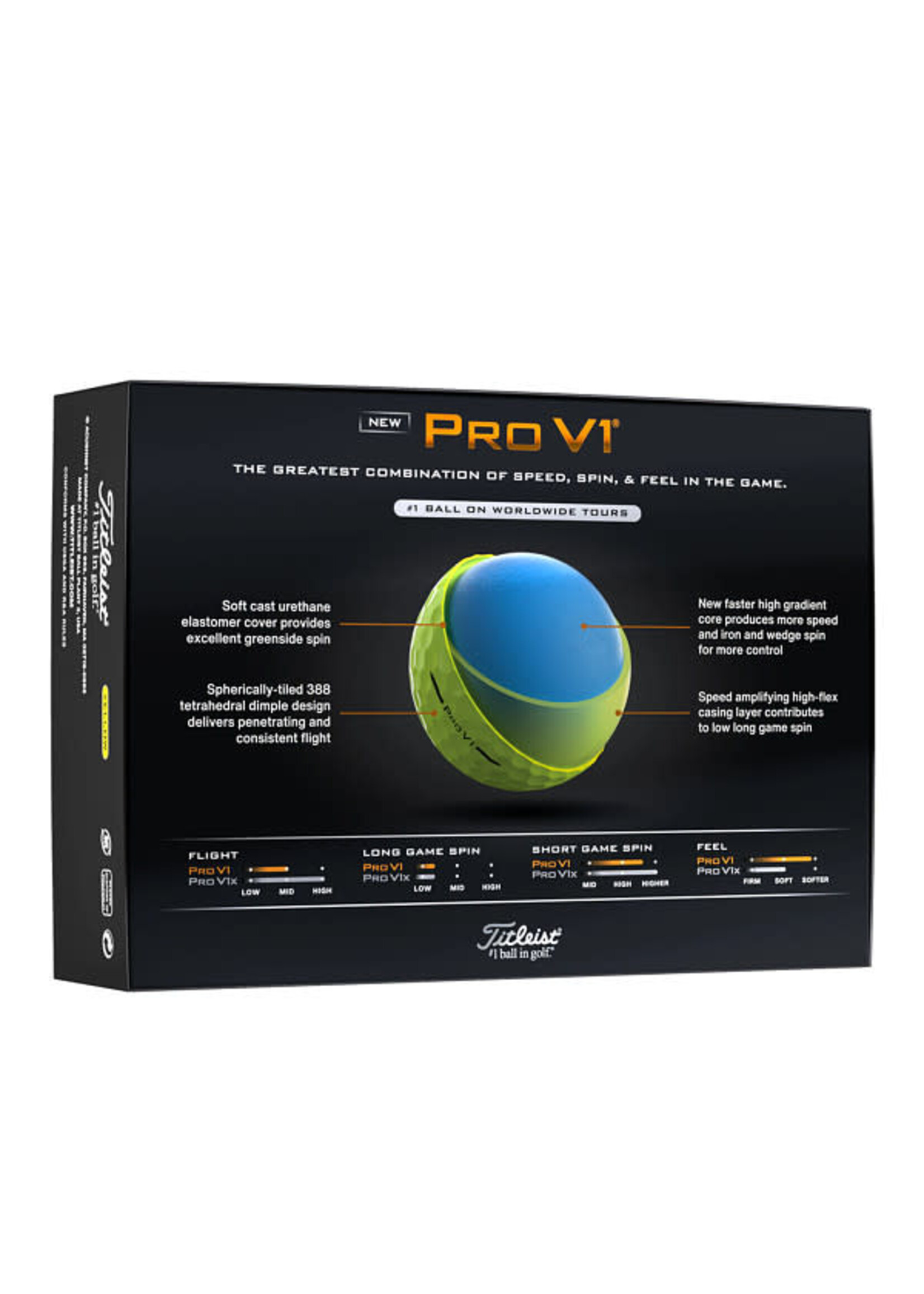 Titleist Titleist Pro V1 - Yellow