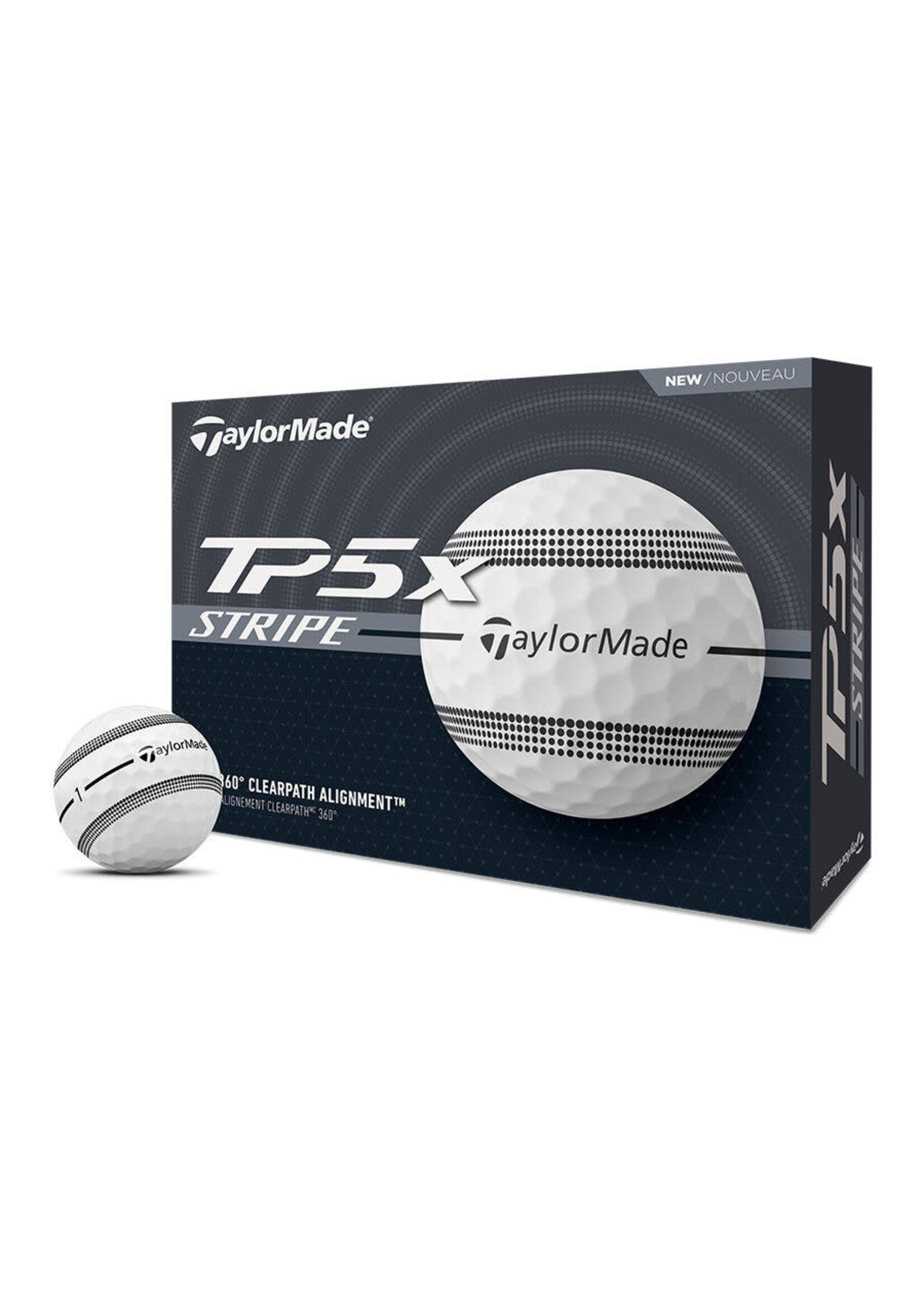 Taylor Made TaylorMade TP5x Stripe - White