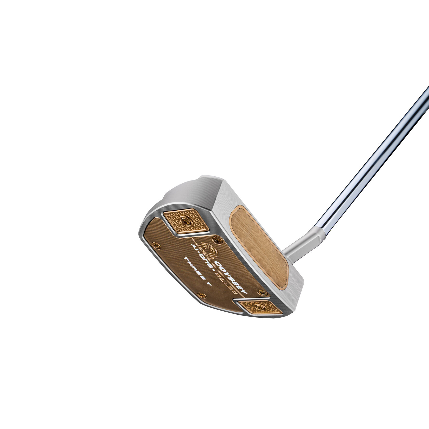Odyssey Odyssey AI One Milled Silver - Three T Slant 35"