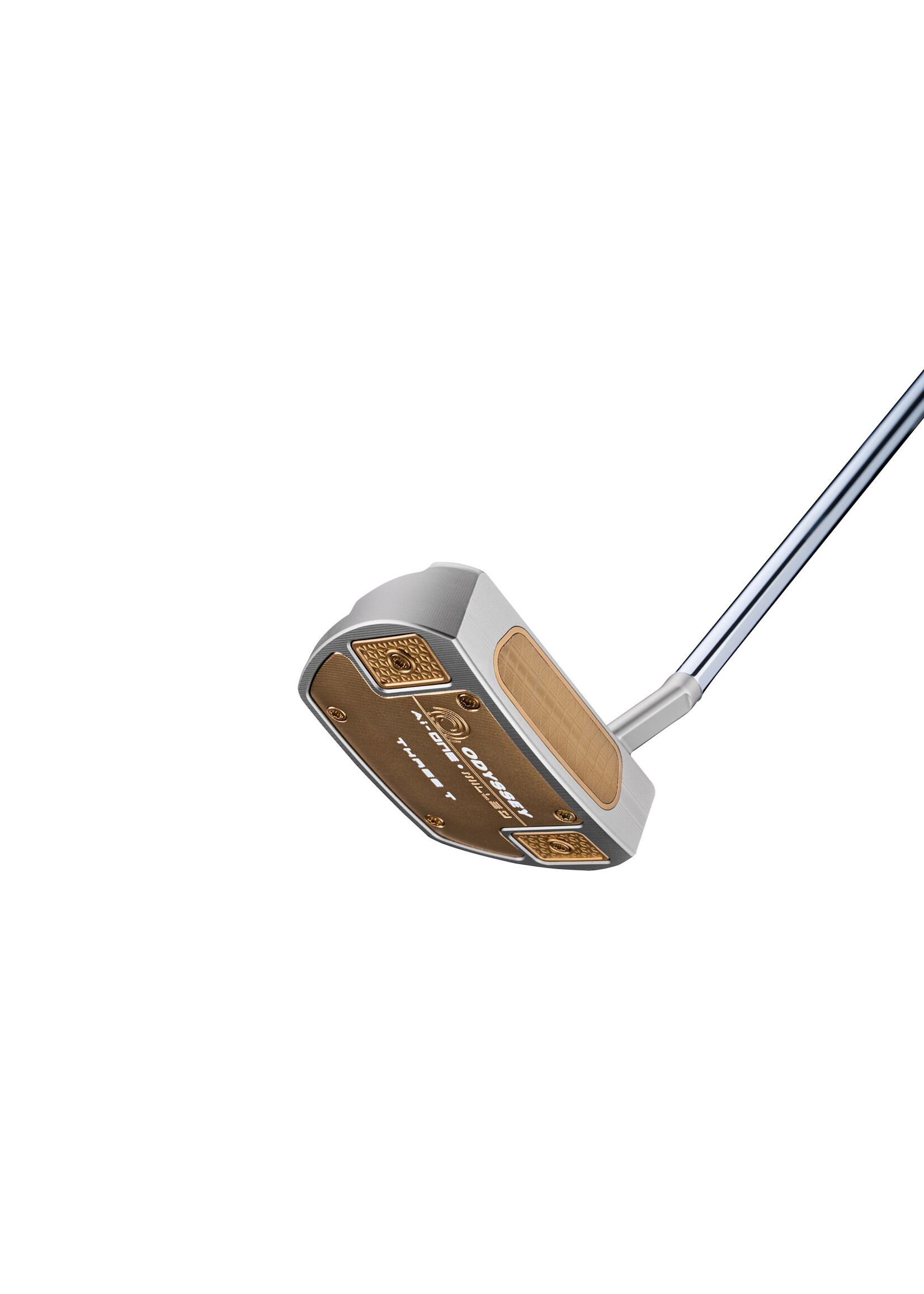 Odyssey Odyssey AI One Milled Silver - Three T Slant 35"