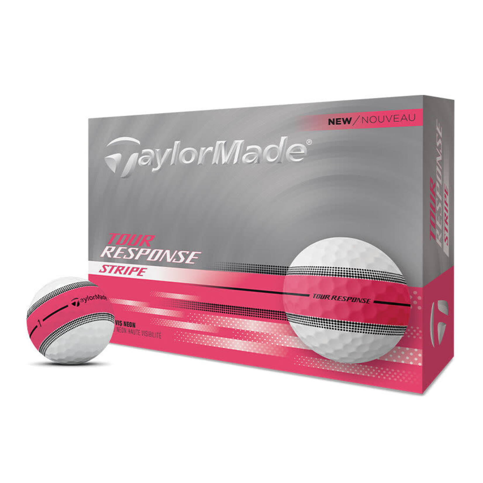 Taylor Made TaylorMade Tour Response Stripe - Neon Pink