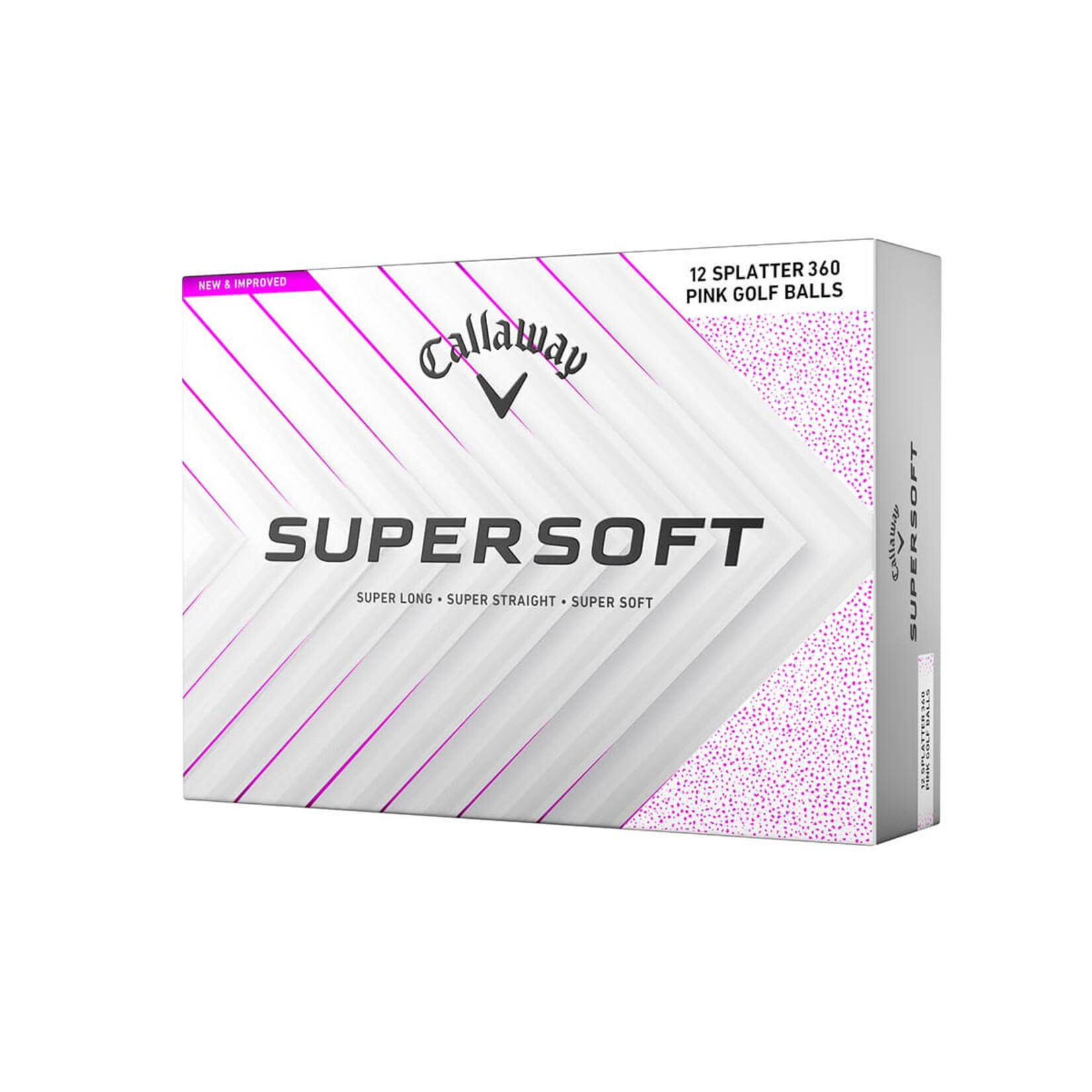 Callaway Callaway Supersoft - Splatter 360 - Pink
