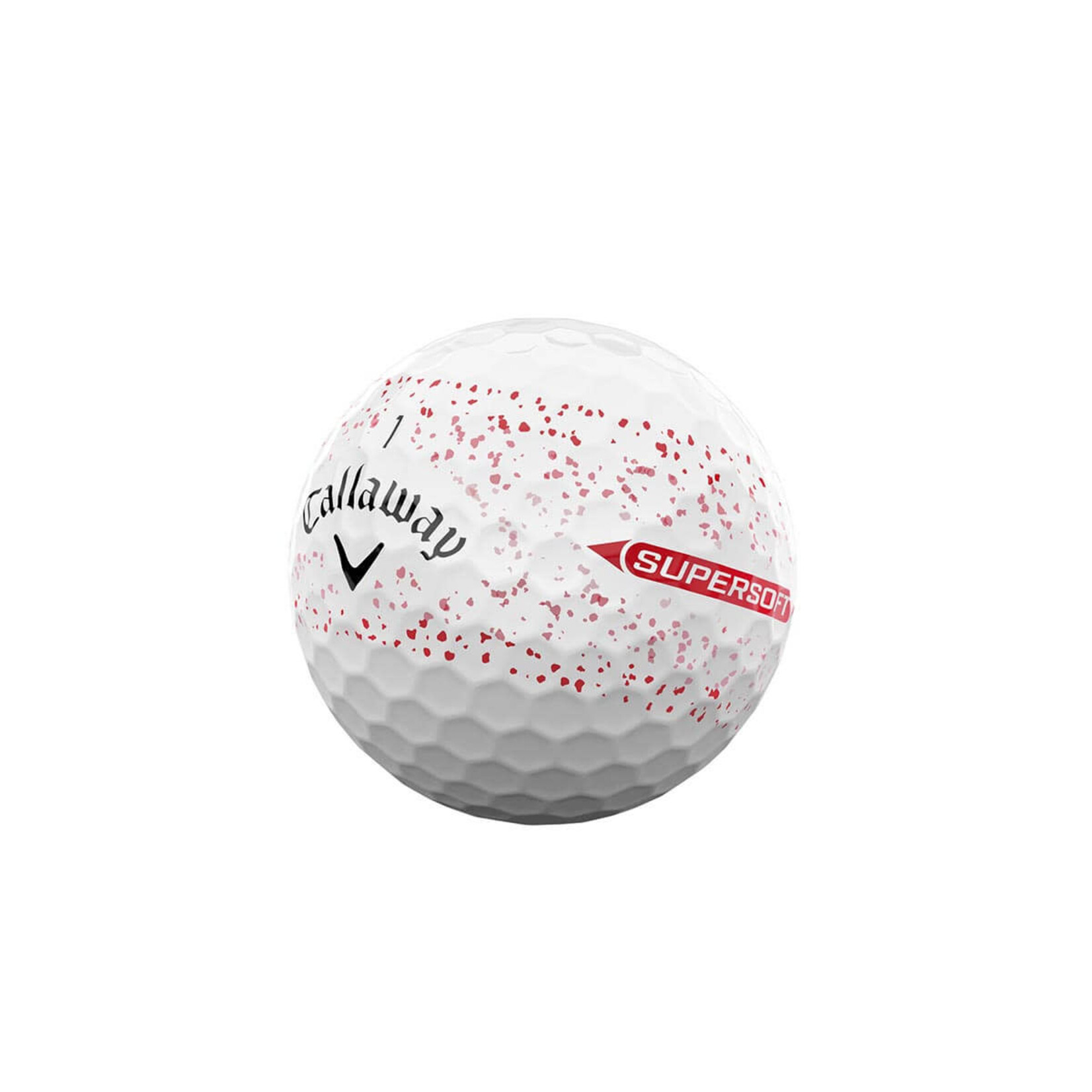 Callaway Callaway Supersoft - Splatter 360 - Red