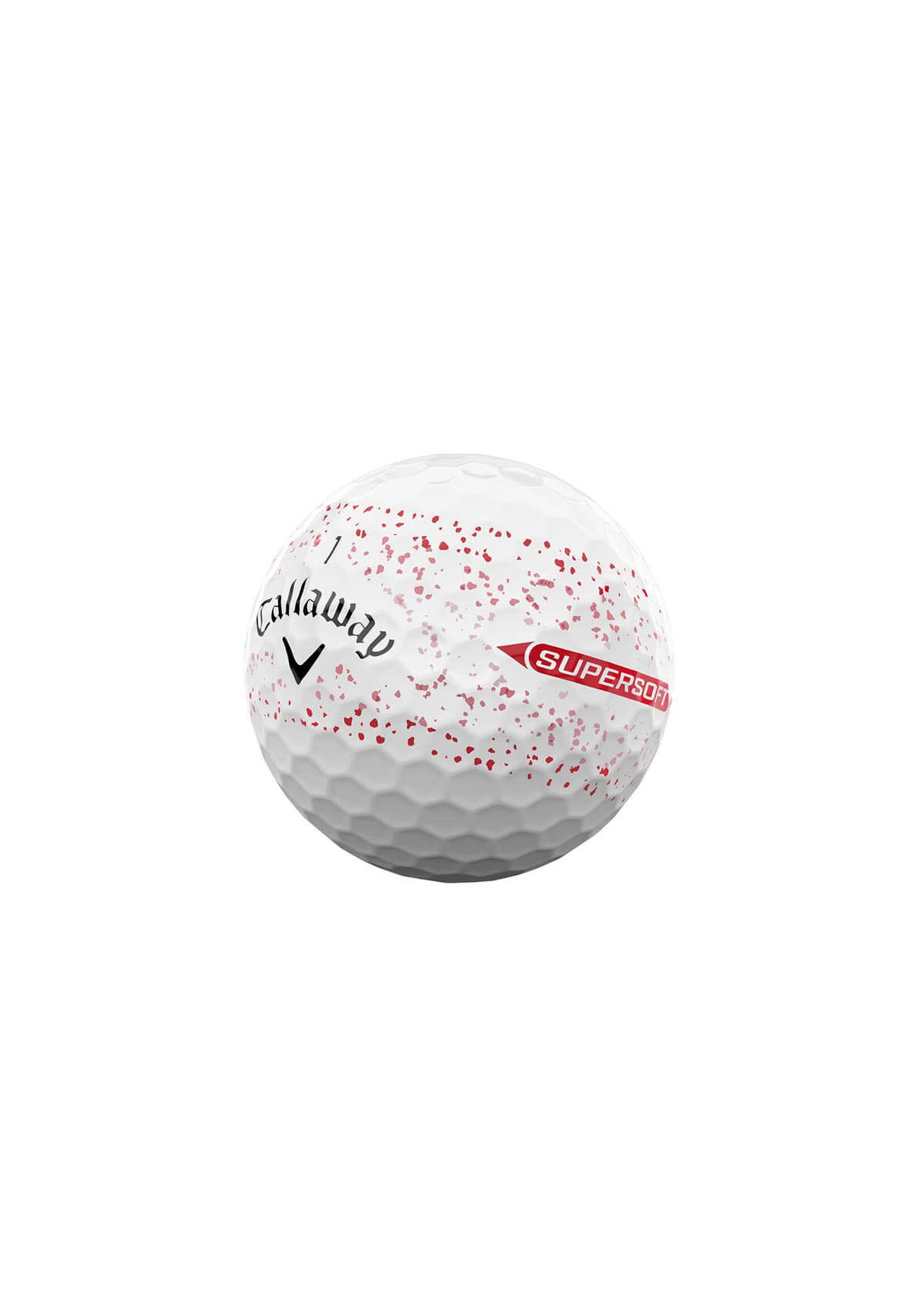 Callaway Callaway Supersoft - Splatter 360 - Red