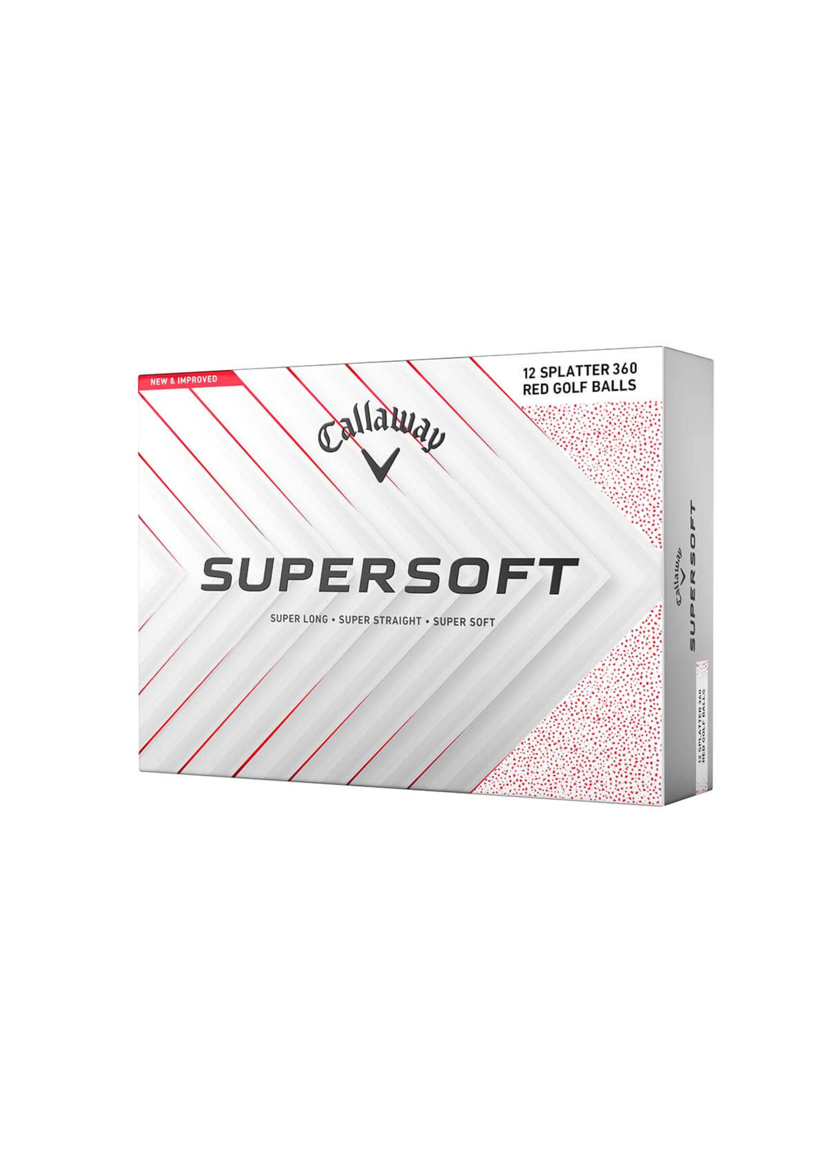 Callaway Callaway Supersoft - Splatter 360 - Red
