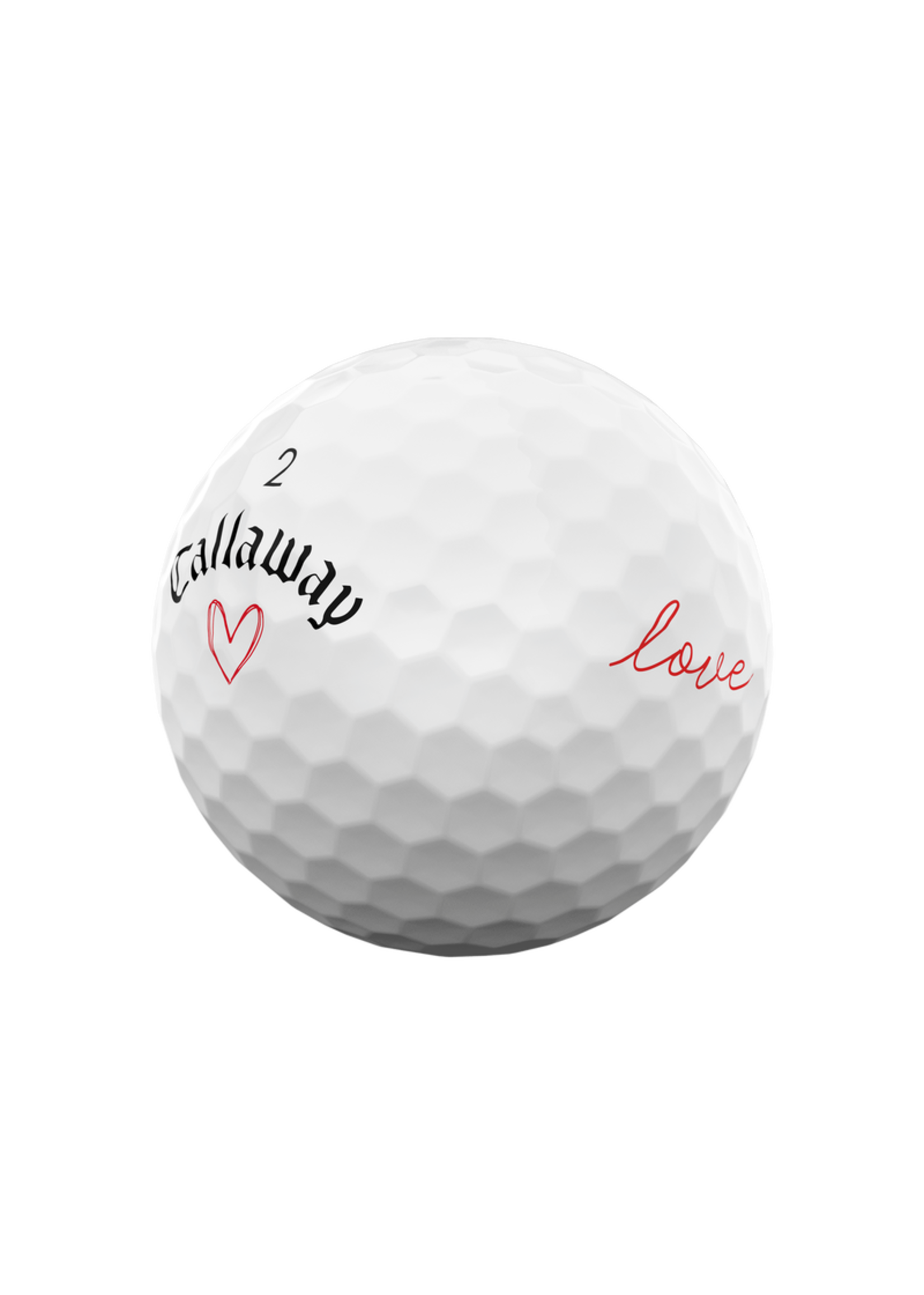 Callaway Callaway Supersoft - Valentine - SLEEVE (3 balls)