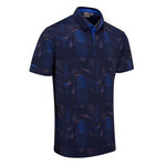 Ping PING Optic Groove Polo - Navy/Multi