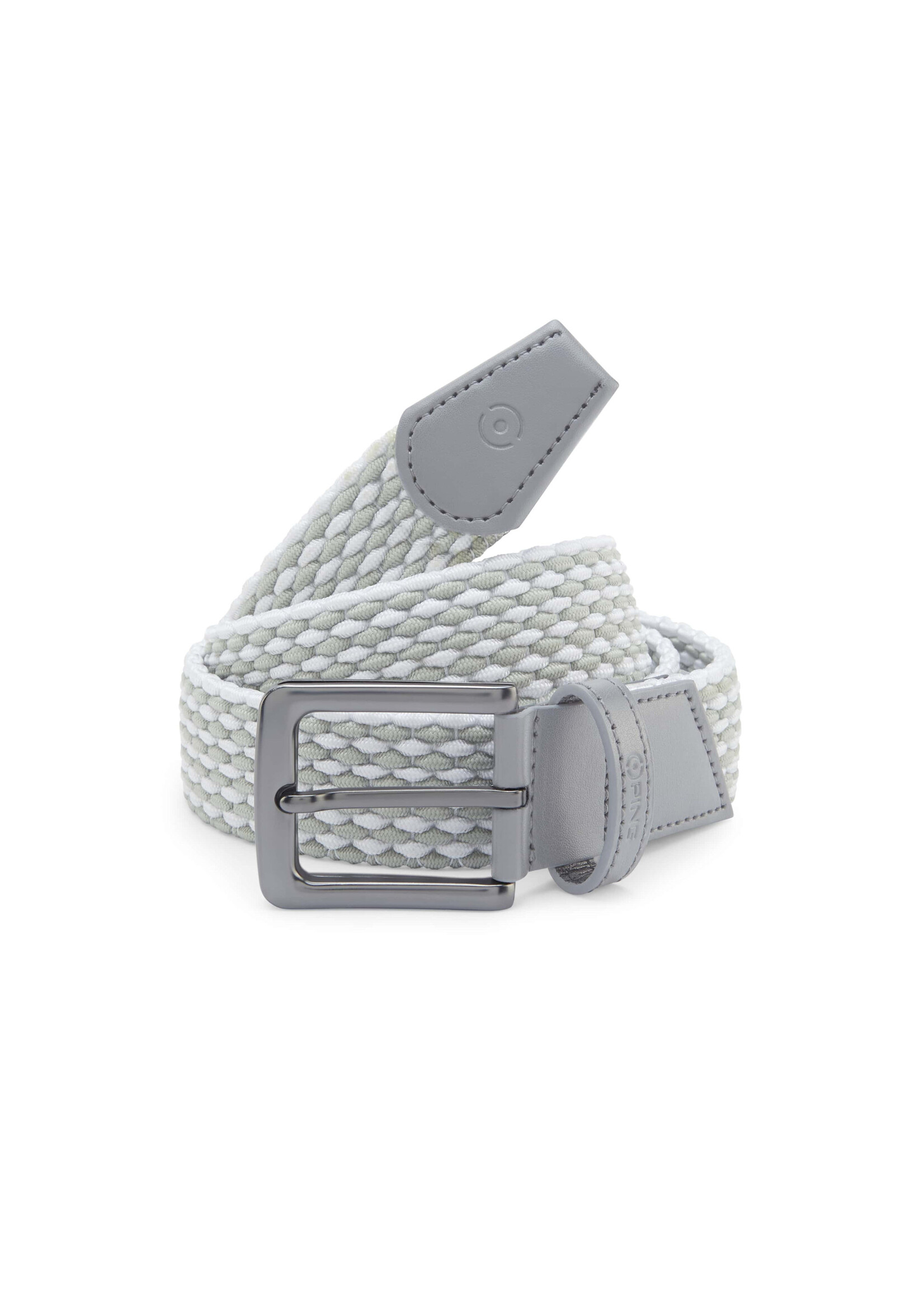 Ping PING Ping Stretch Belt - Pearl Grey/White - S/M